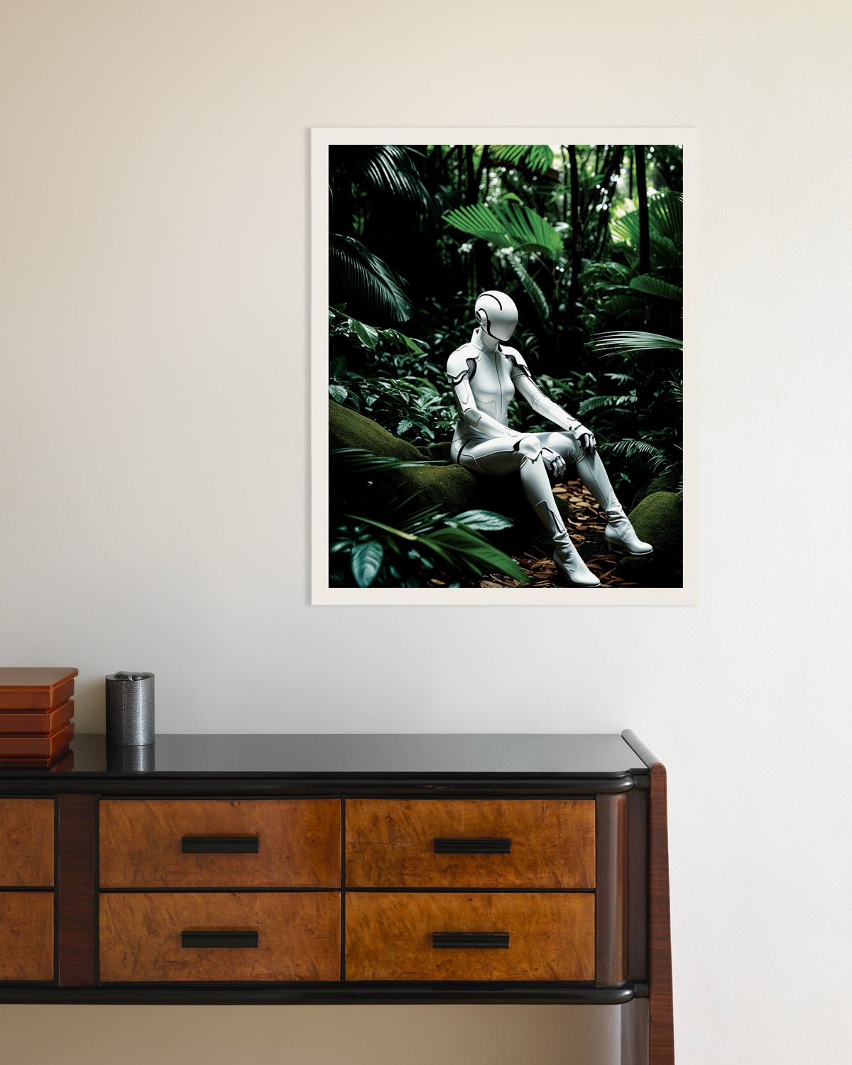 Poster de Cyborg dans la jungle profonde