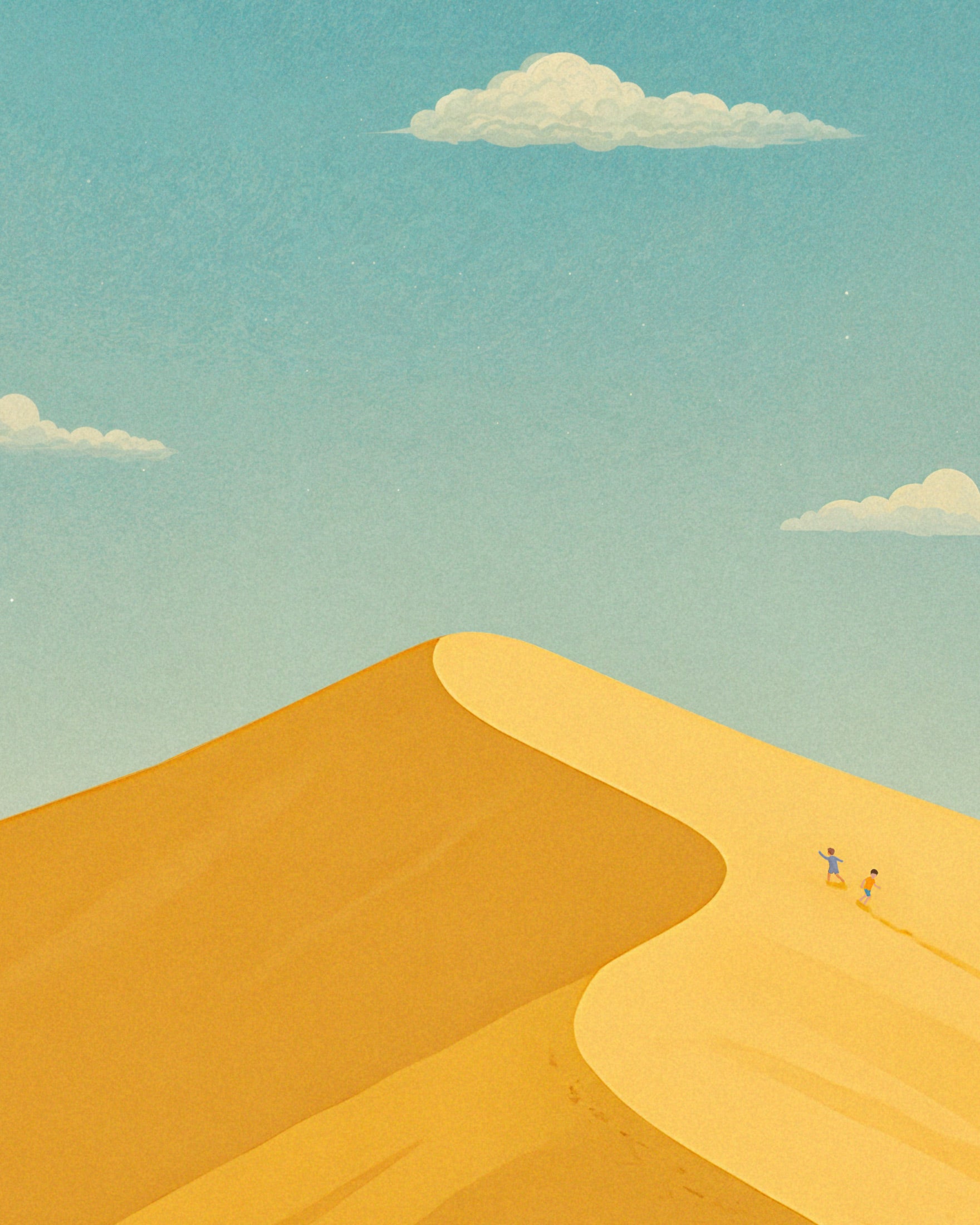 Dune du Pilat - Affiche