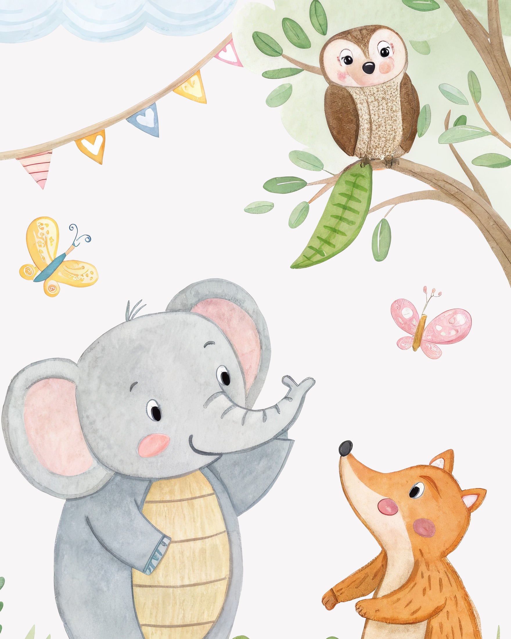Décoration Fête d'Anniversaire - Chambre d'Enfant - Animaux