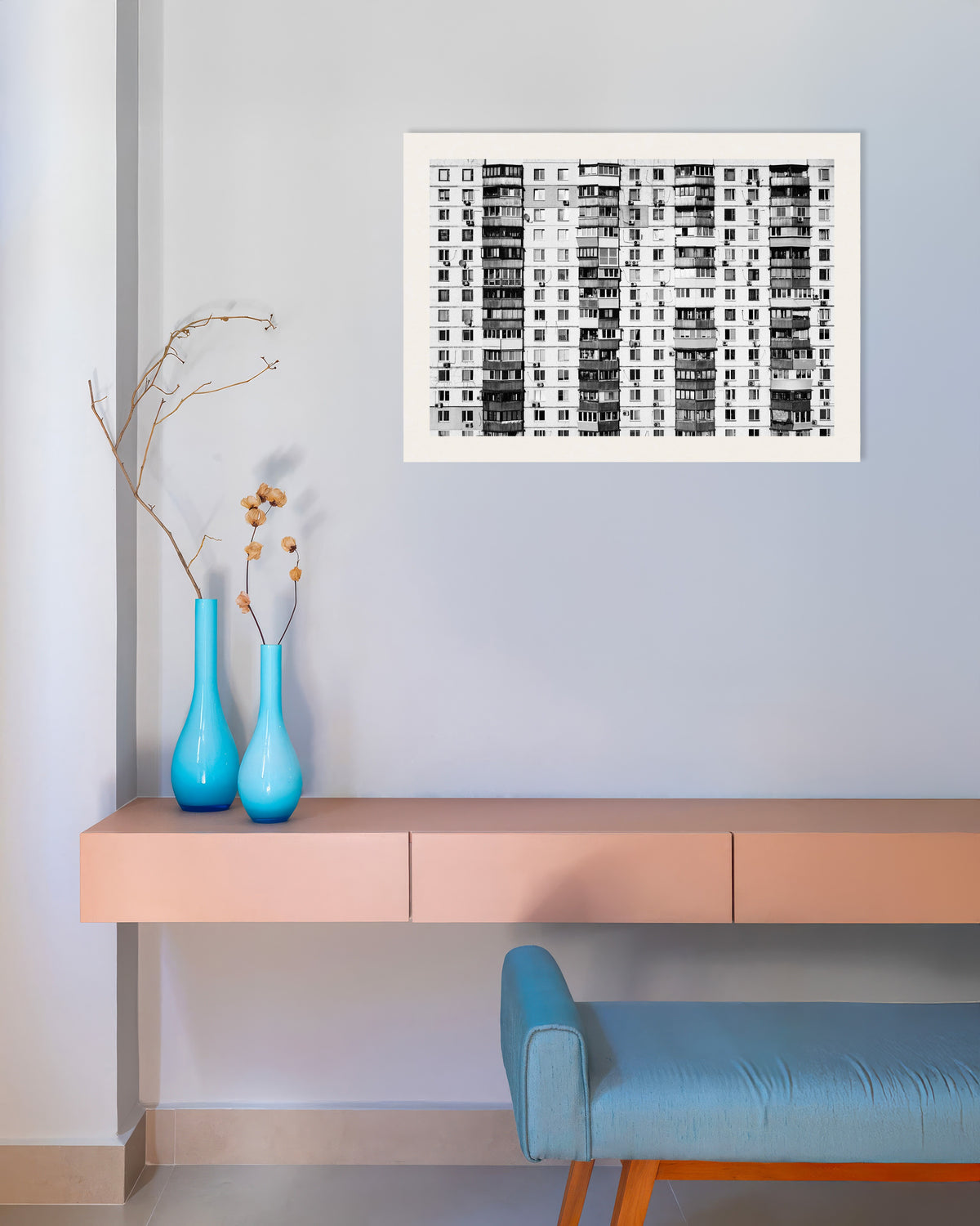 Affiche « Immeuble sans fin »
