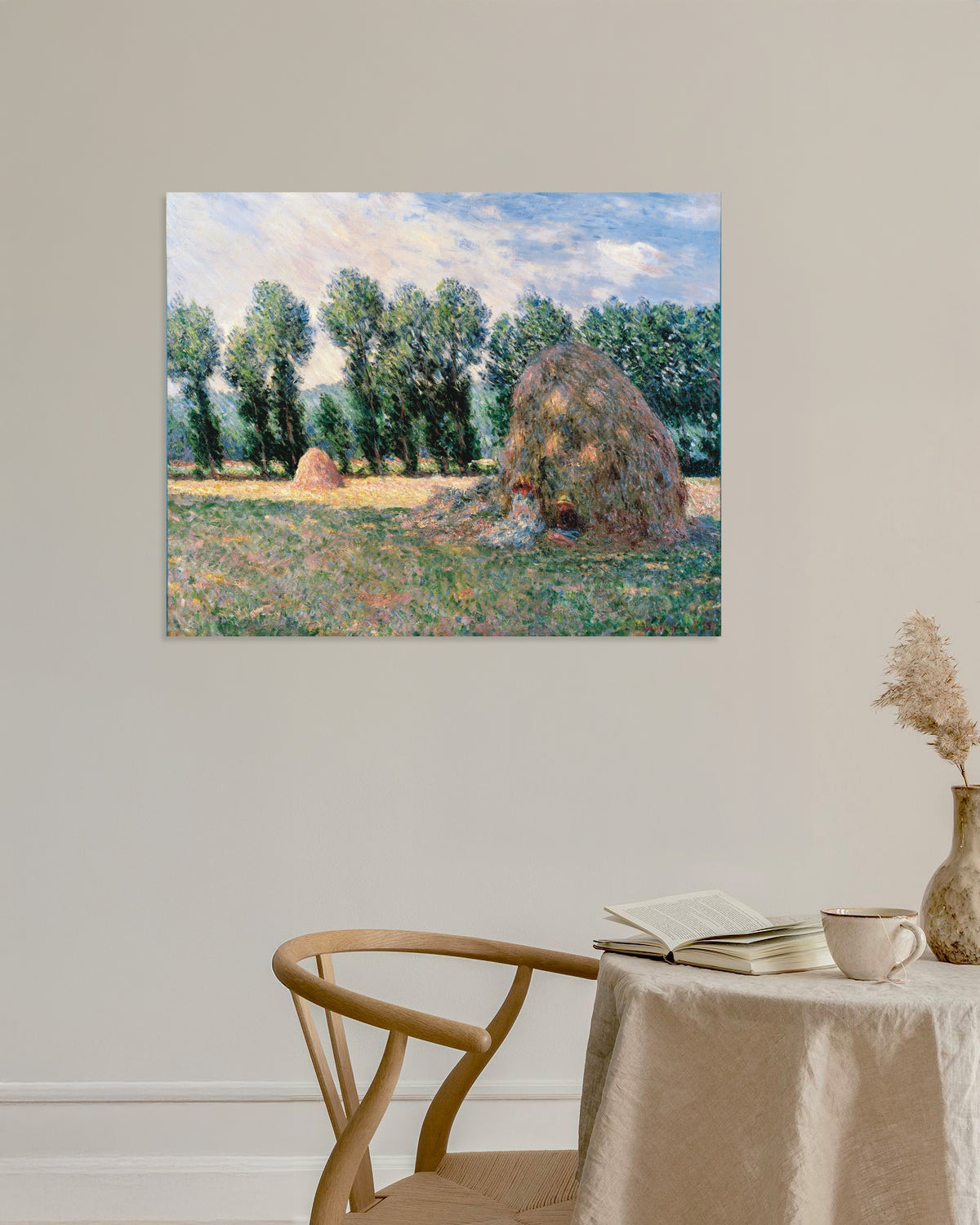 Affiche Meules (1885) de Claude Monet