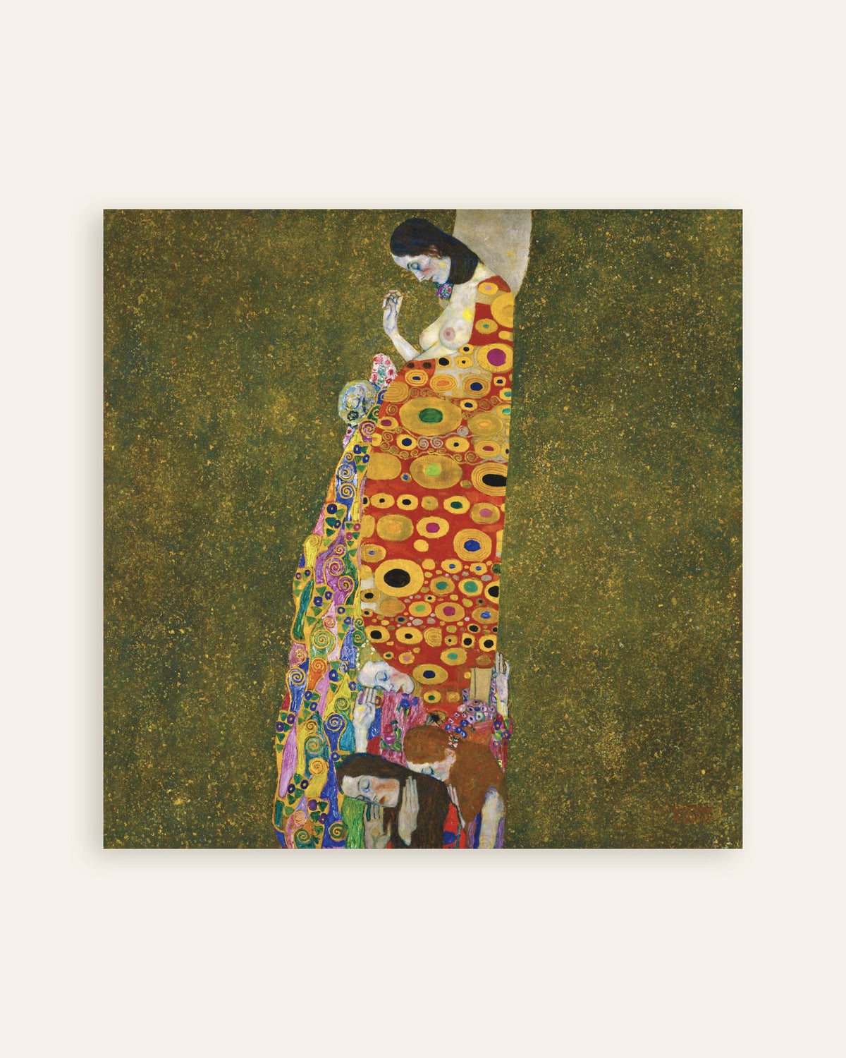 Affiche L'Espoir II (1907–1908) de Gustav Klimt, miniature