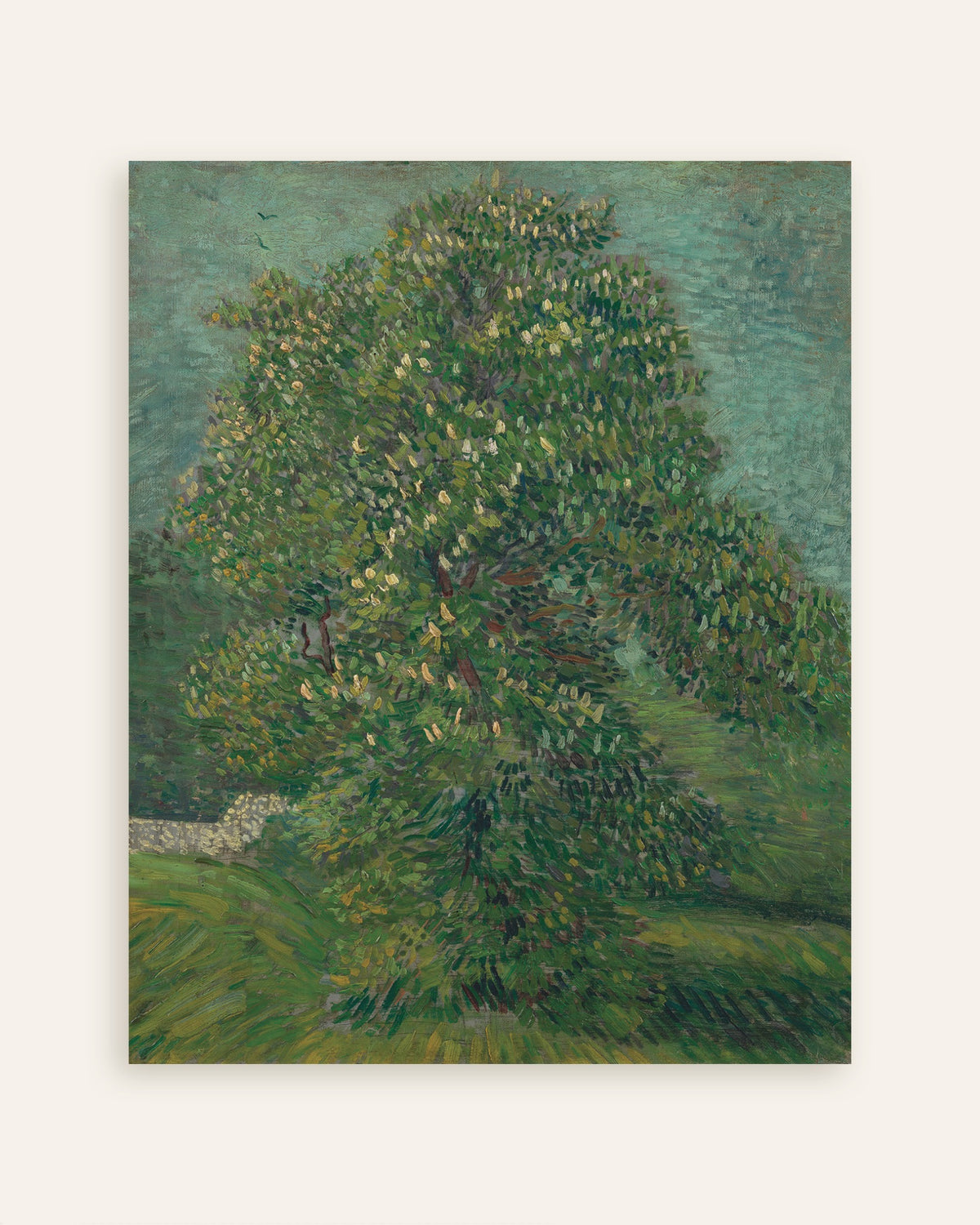 Poster de Marronnier en fleurs (1887), Vincent van Gogh, en miniature
