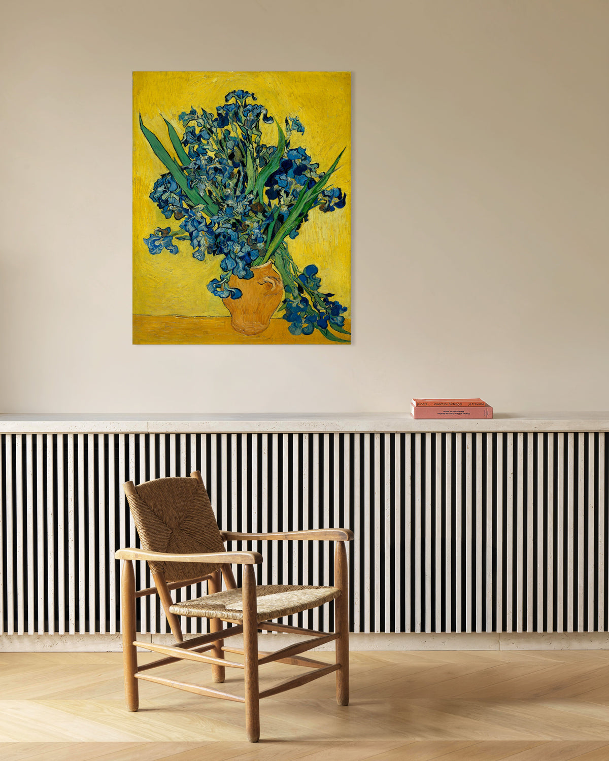 Poster « Iris dans un vase (1890), de Vincent van Gogh »