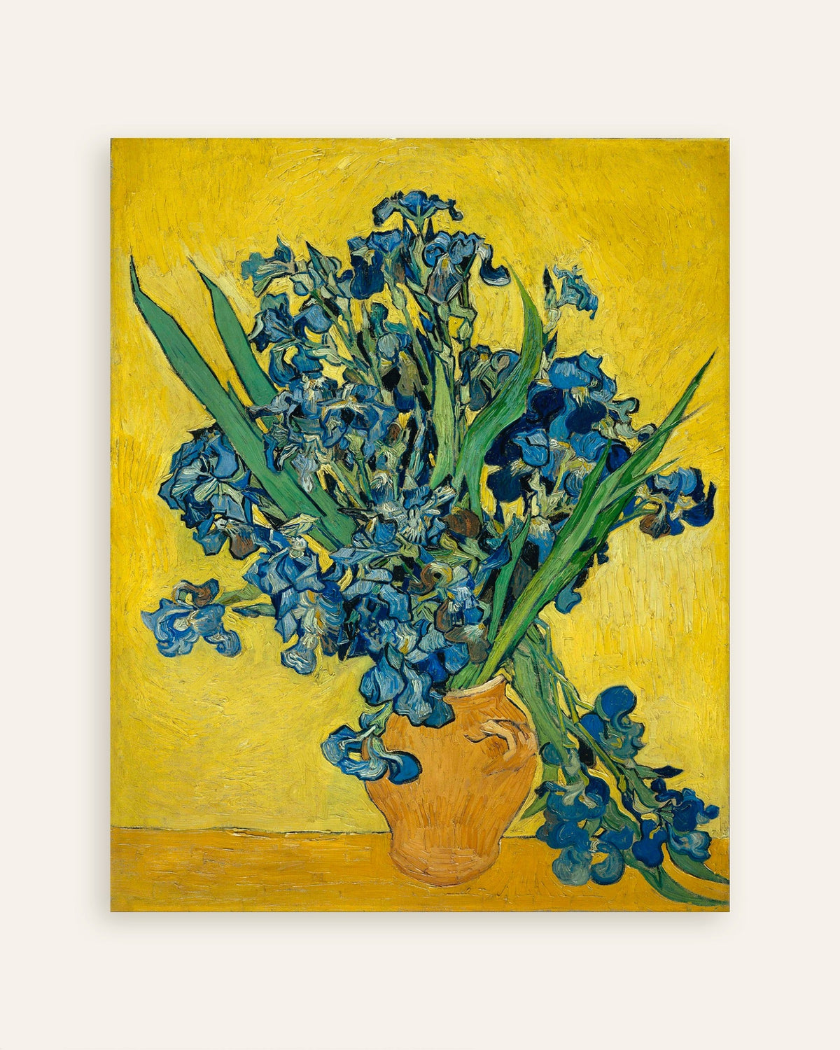 Poster « Iris dans un vase (1890), de Vincent van Gogh », vignette