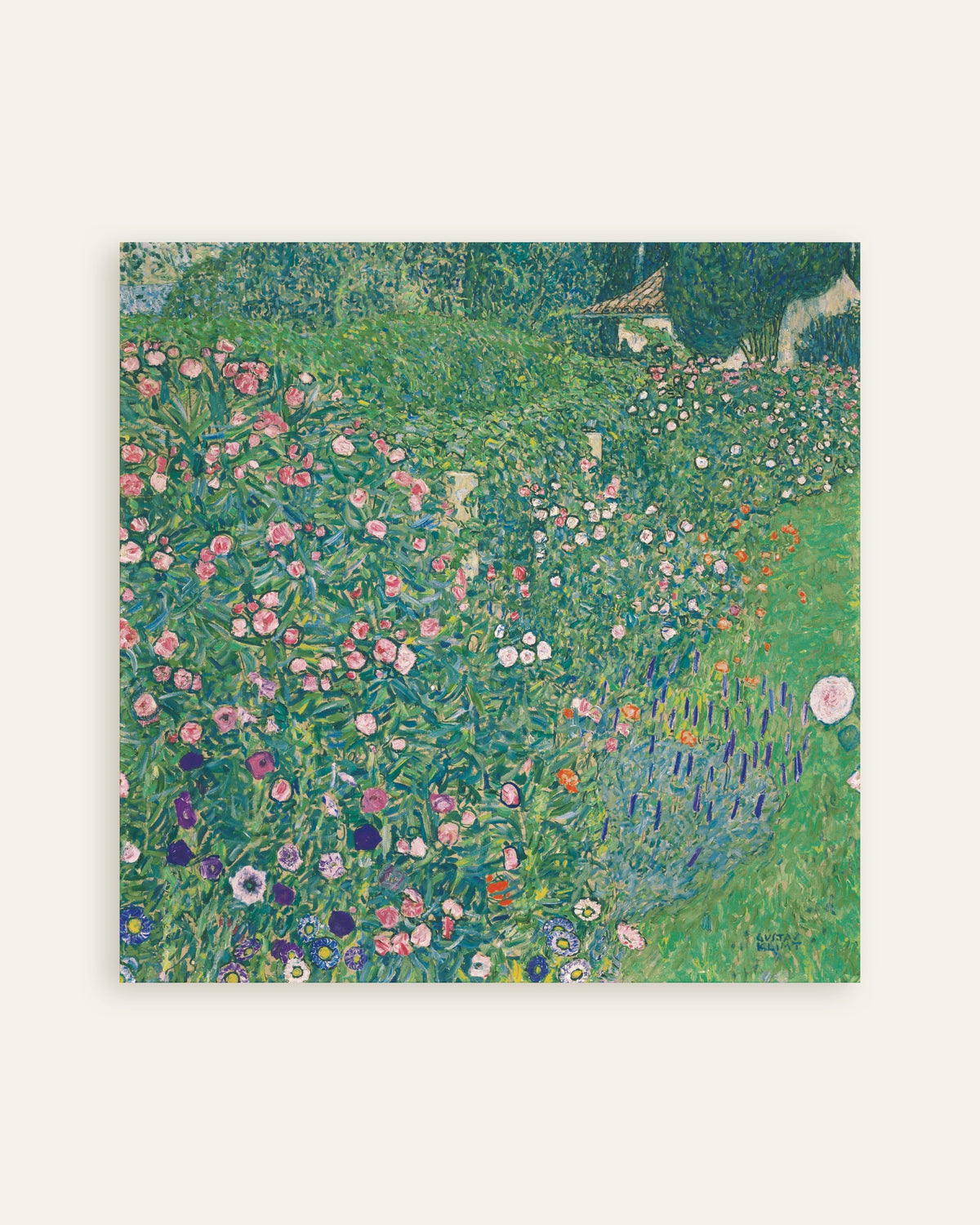 Affiche Paysage de jardin italien (1913) de Gustav Klimt, miniature