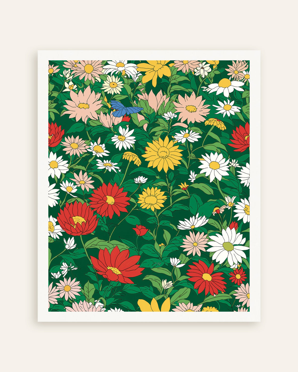 Poster « Studio japonais d'animation, Fleur », vignette
