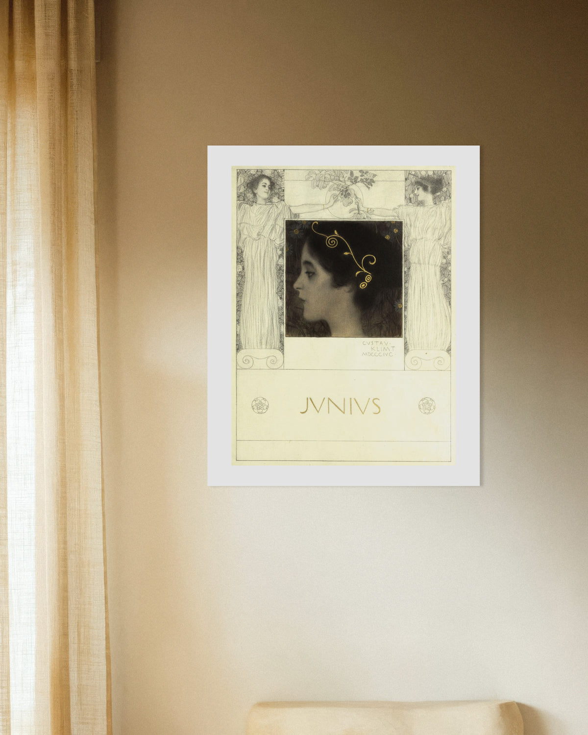 Affiche Junius (1896) de Gustav Klimt