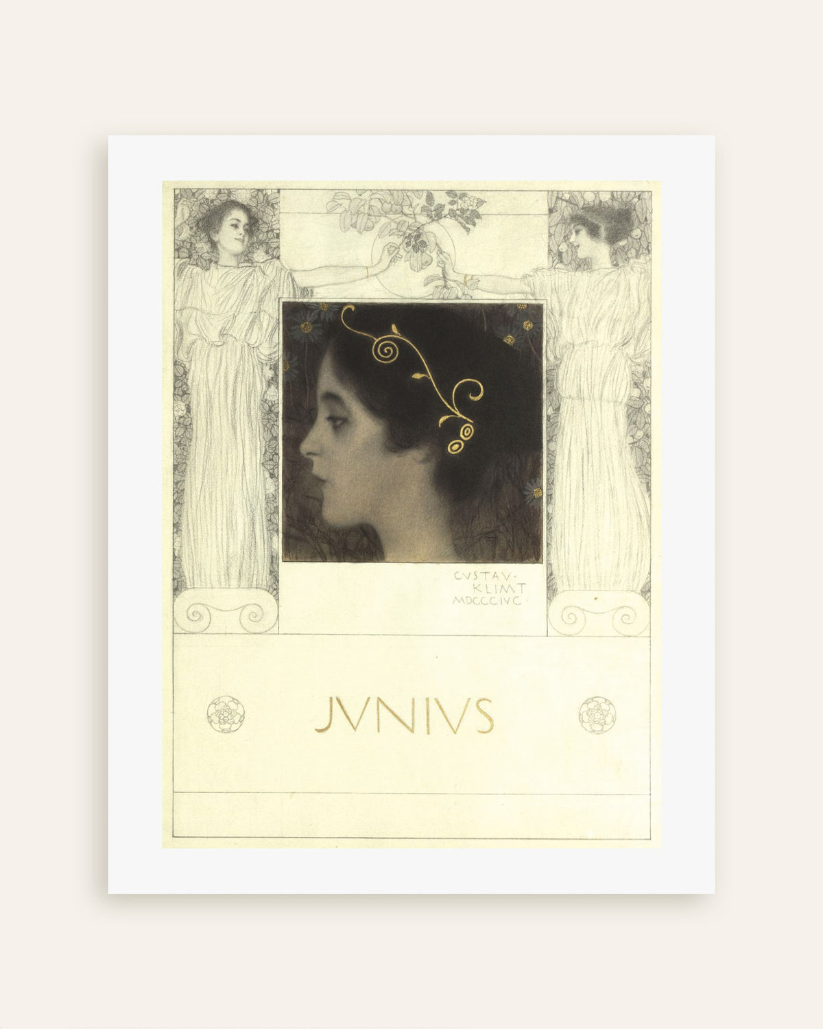 Affiche Junius (1896) de Gustav Klimt, miniature