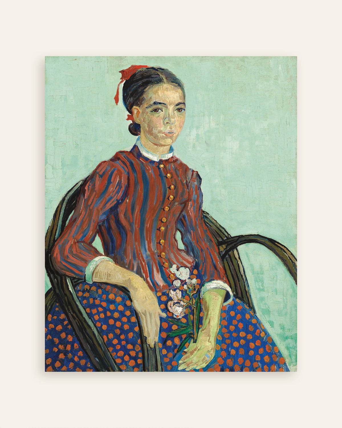 Poster de La Mousmé (1888) de Vincent van Gogh, miniature