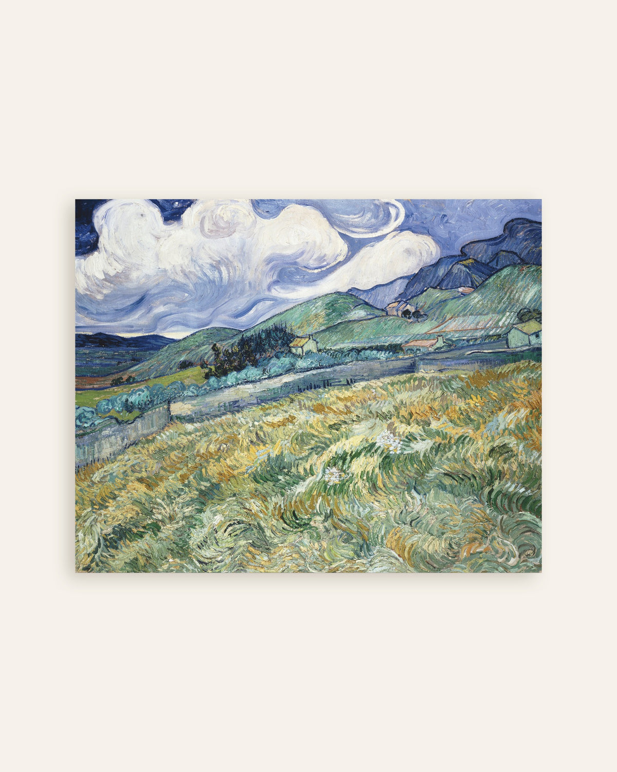 Poster de Paysage de Saint-Rémy (1889), Vincent van Gogh, en vignette