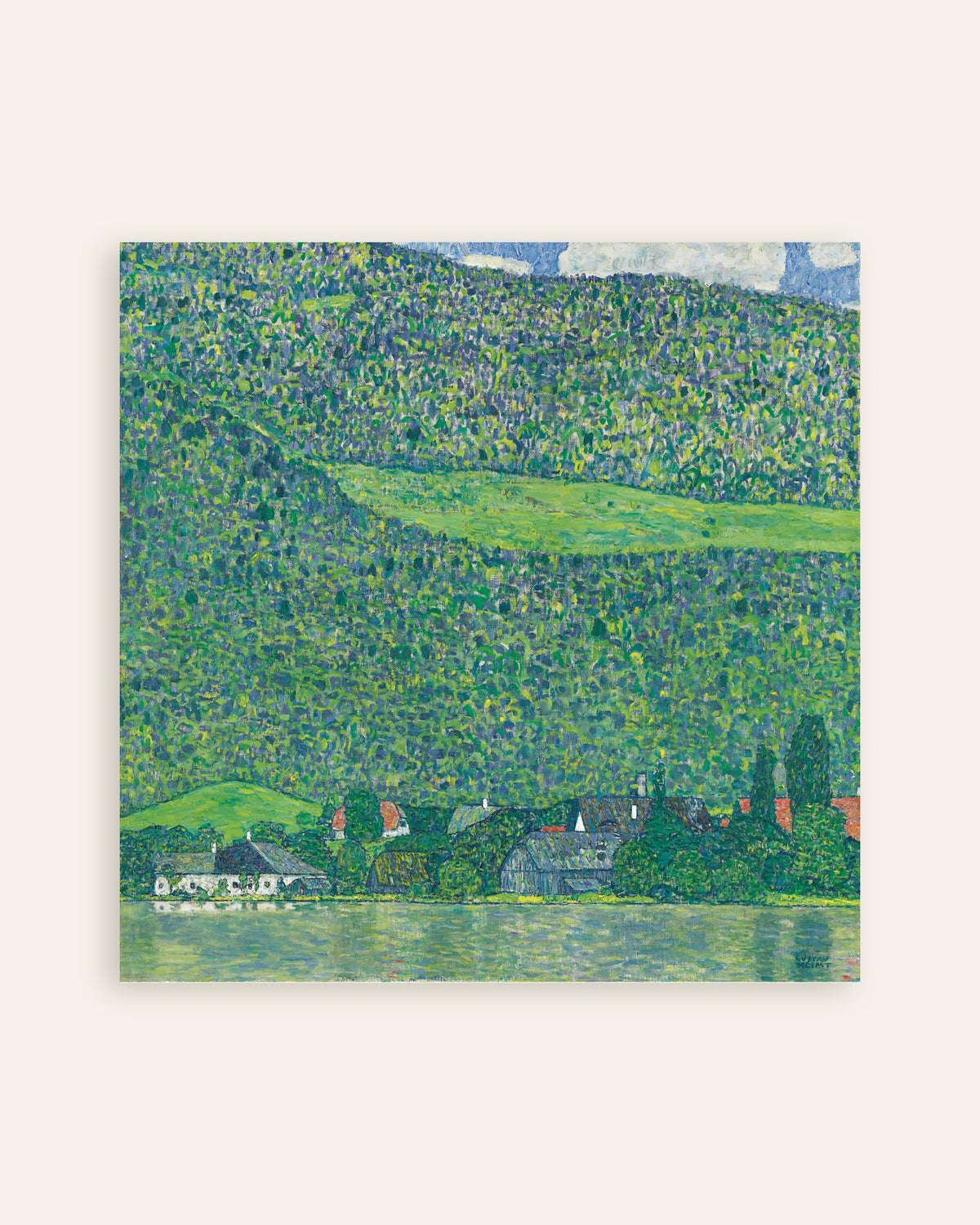 Poster Litzlberg au bord de l’Attersee (1914–1915), de Gustav Klimt, en miniature