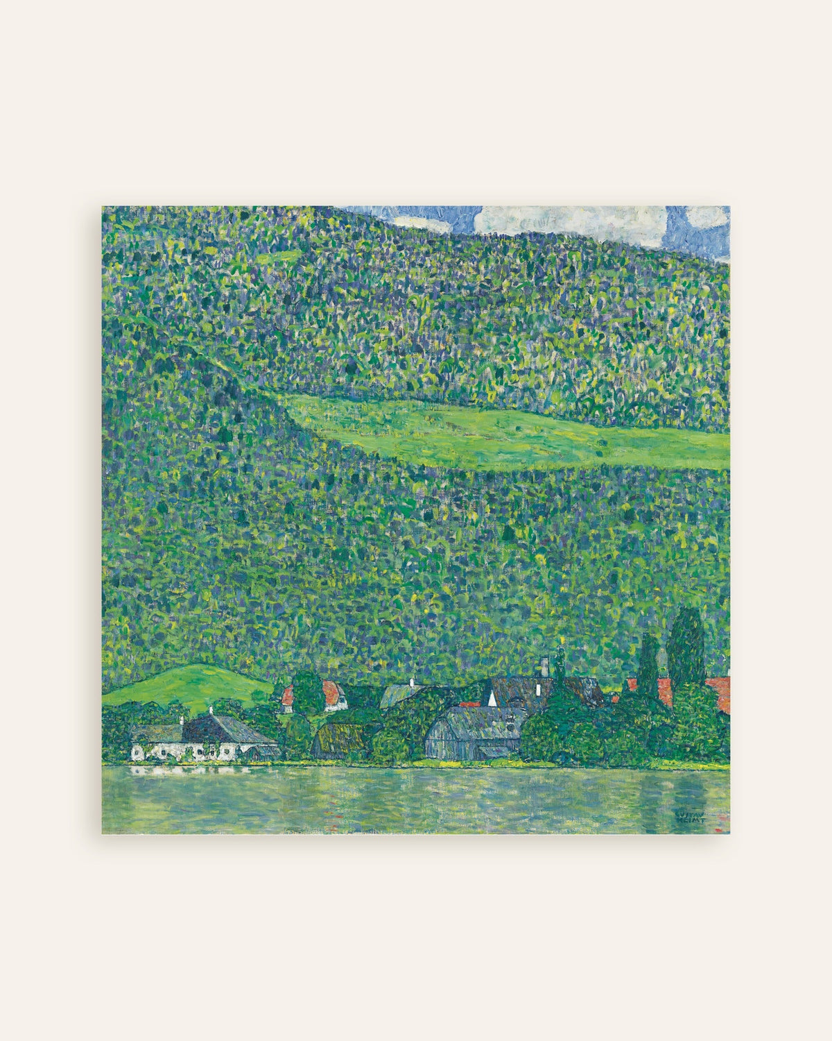 Poster Litzlberg au bord de l’Attersee (1914–1915), de Gustav Klimt, en miniature