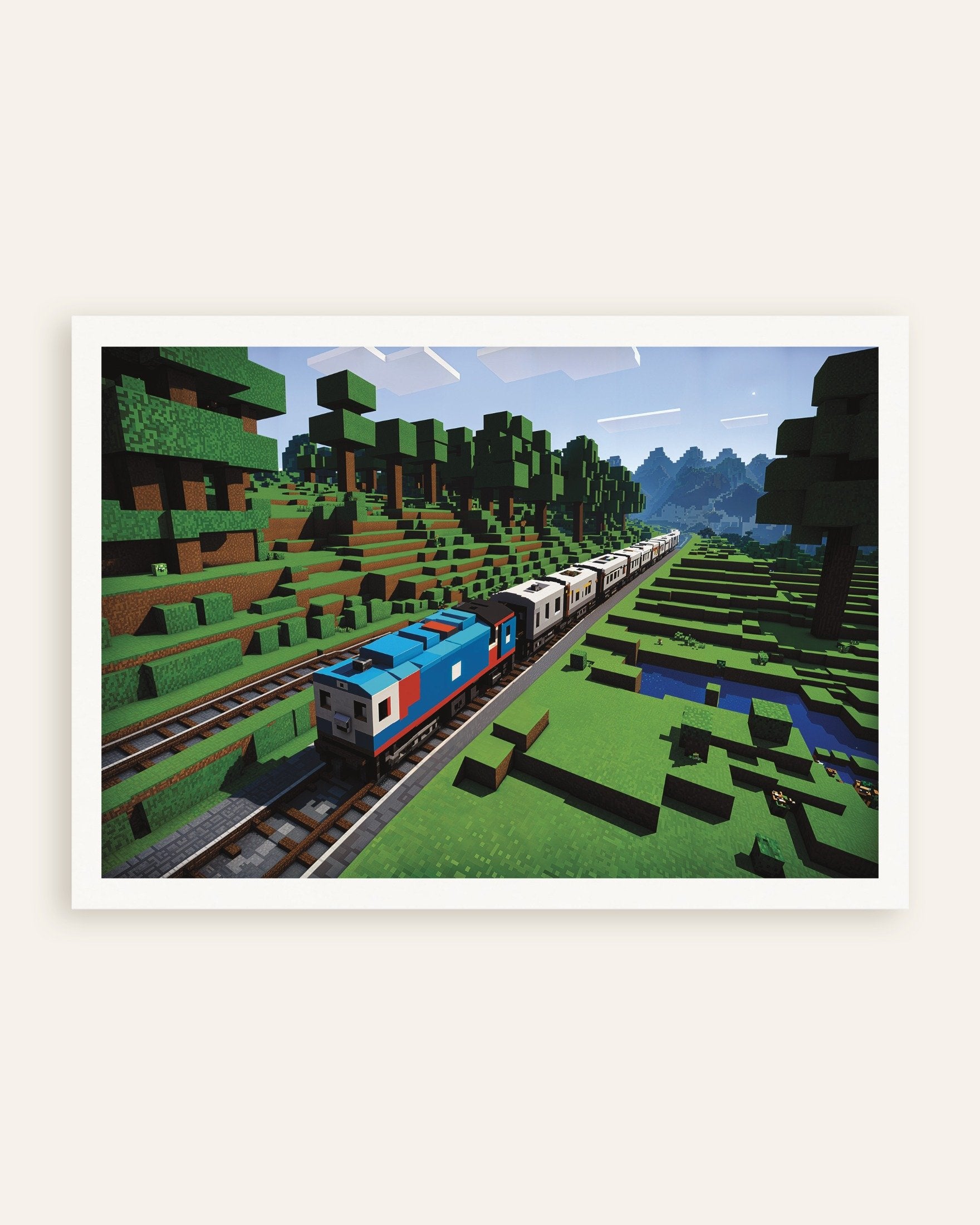 Poster of Minecraft, Train - Poster, thumbnail