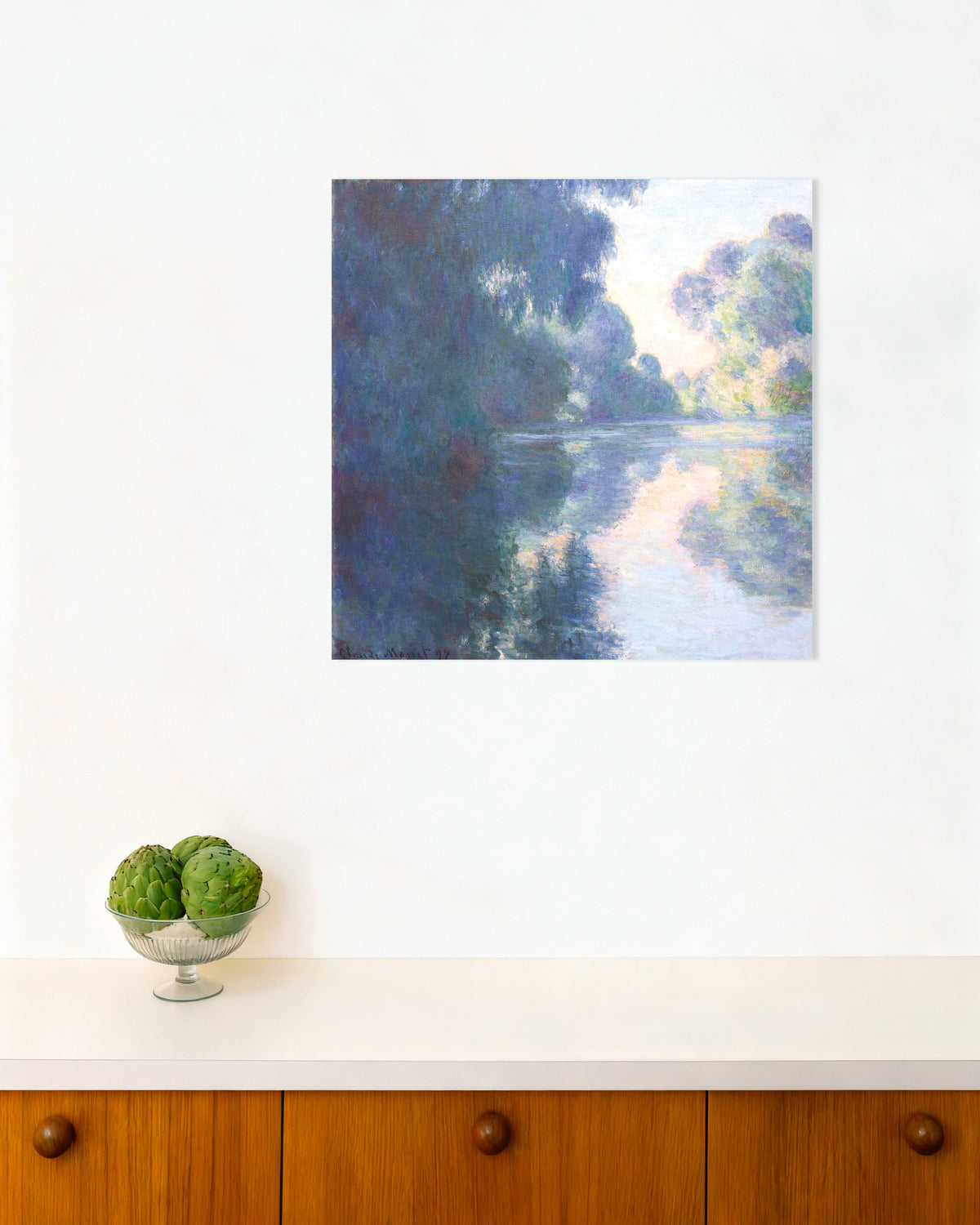 Affiche Matinée sur la Seine (1897) de Claude Monet