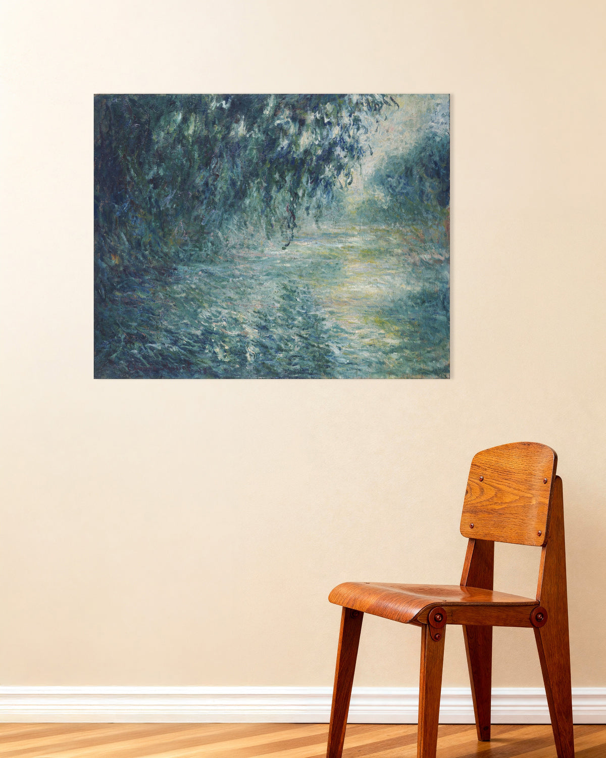 Affiche Matinée sur la Seine (1898) de Claude Monet