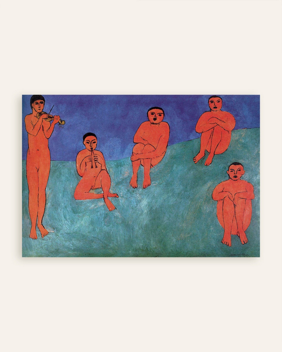 Affiche Musique (1910) par Henri Matisse, vignette