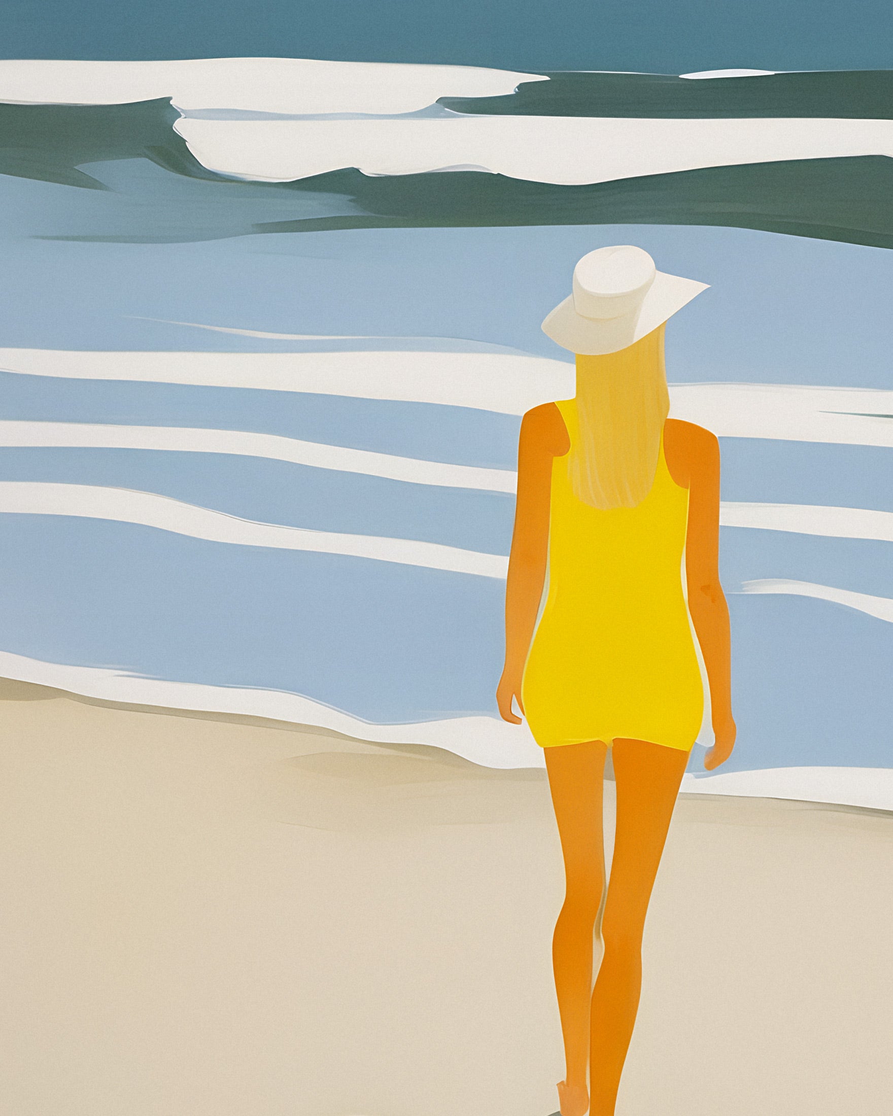 Nastya - Portrait sur la plage
