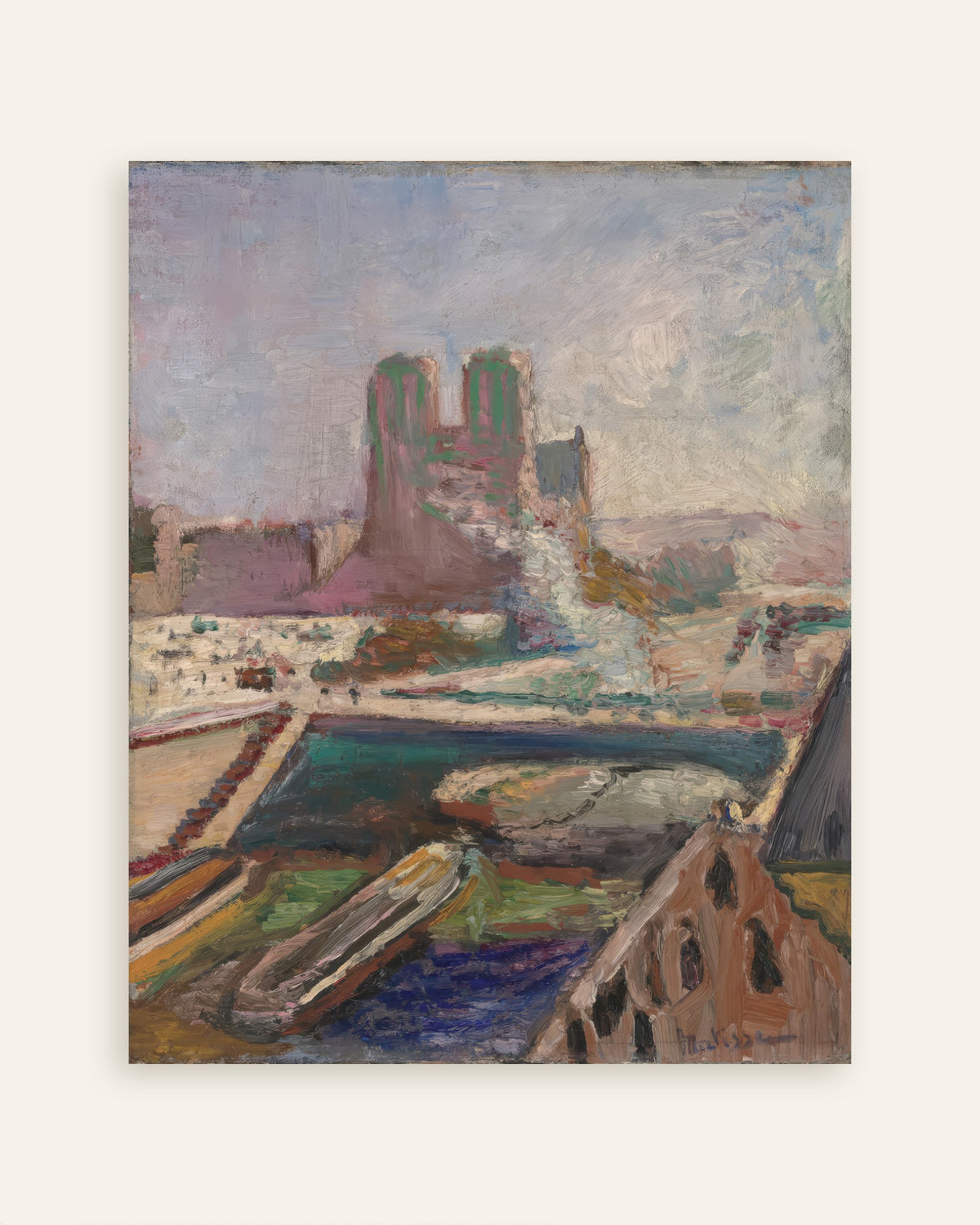 Poster de Notre Dame (1900) — Henri Matisse, vignette