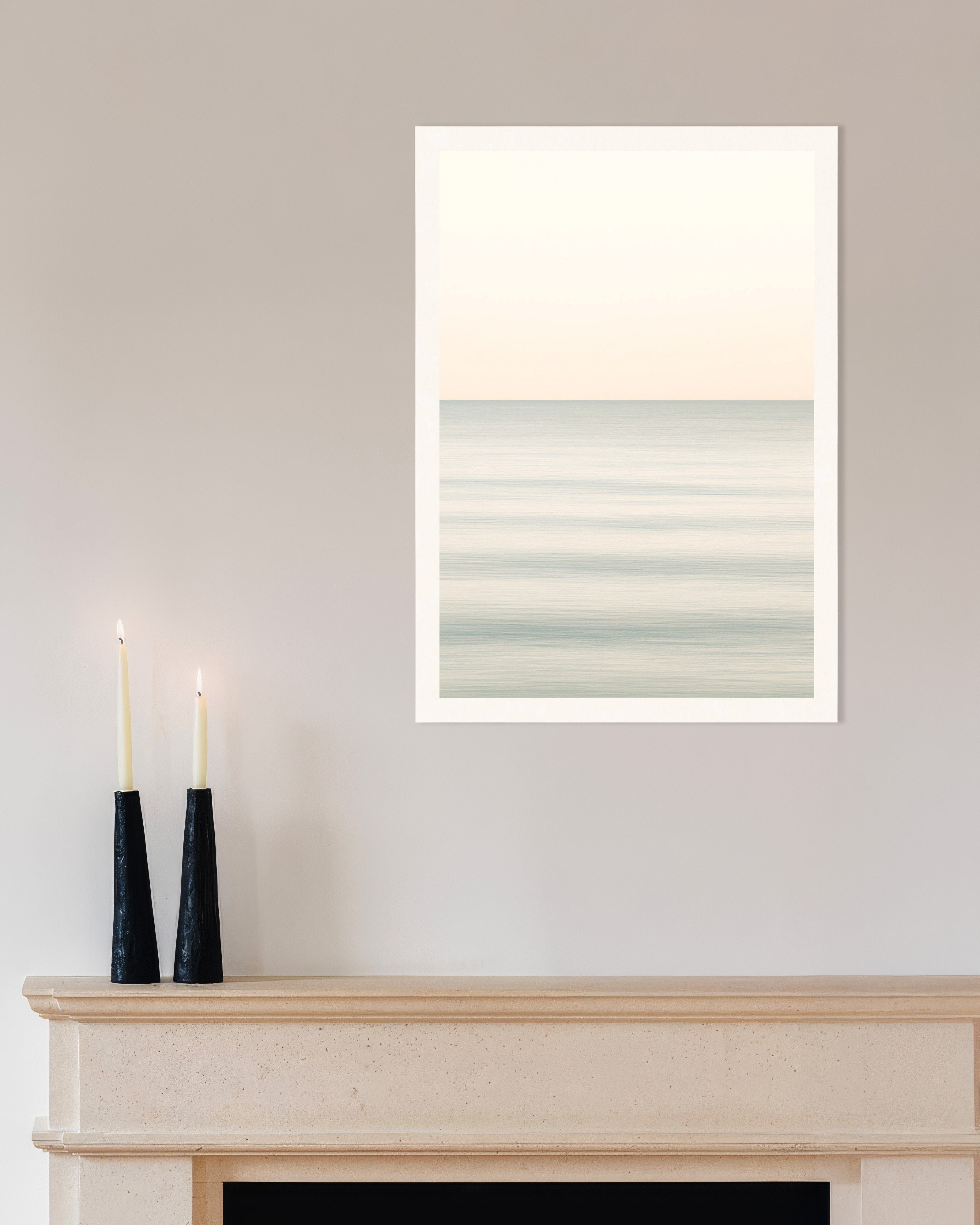 Poster of Ocean clarity art print
