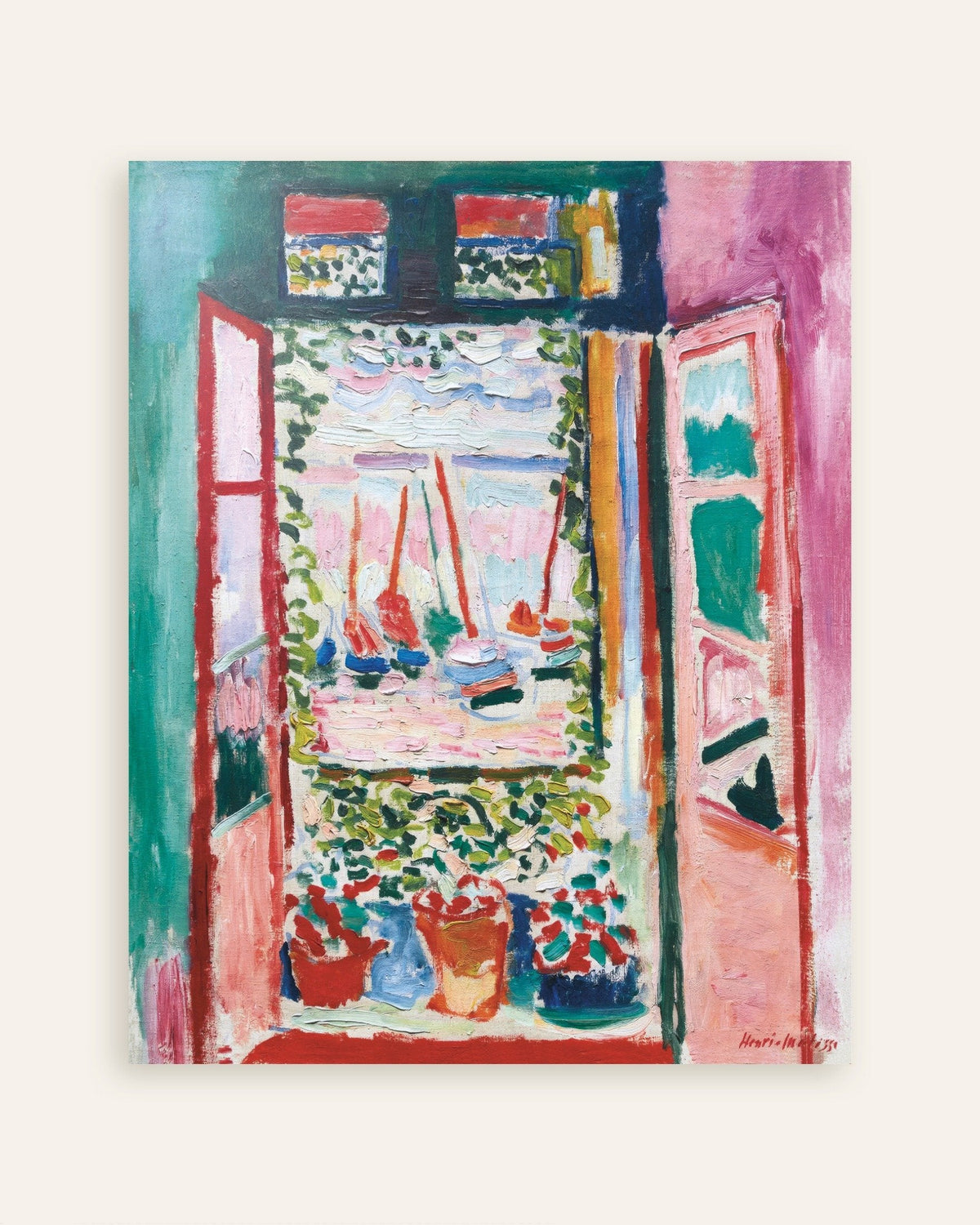 Fenêtre ouverte, Collioure par Henri Matisse, vignette