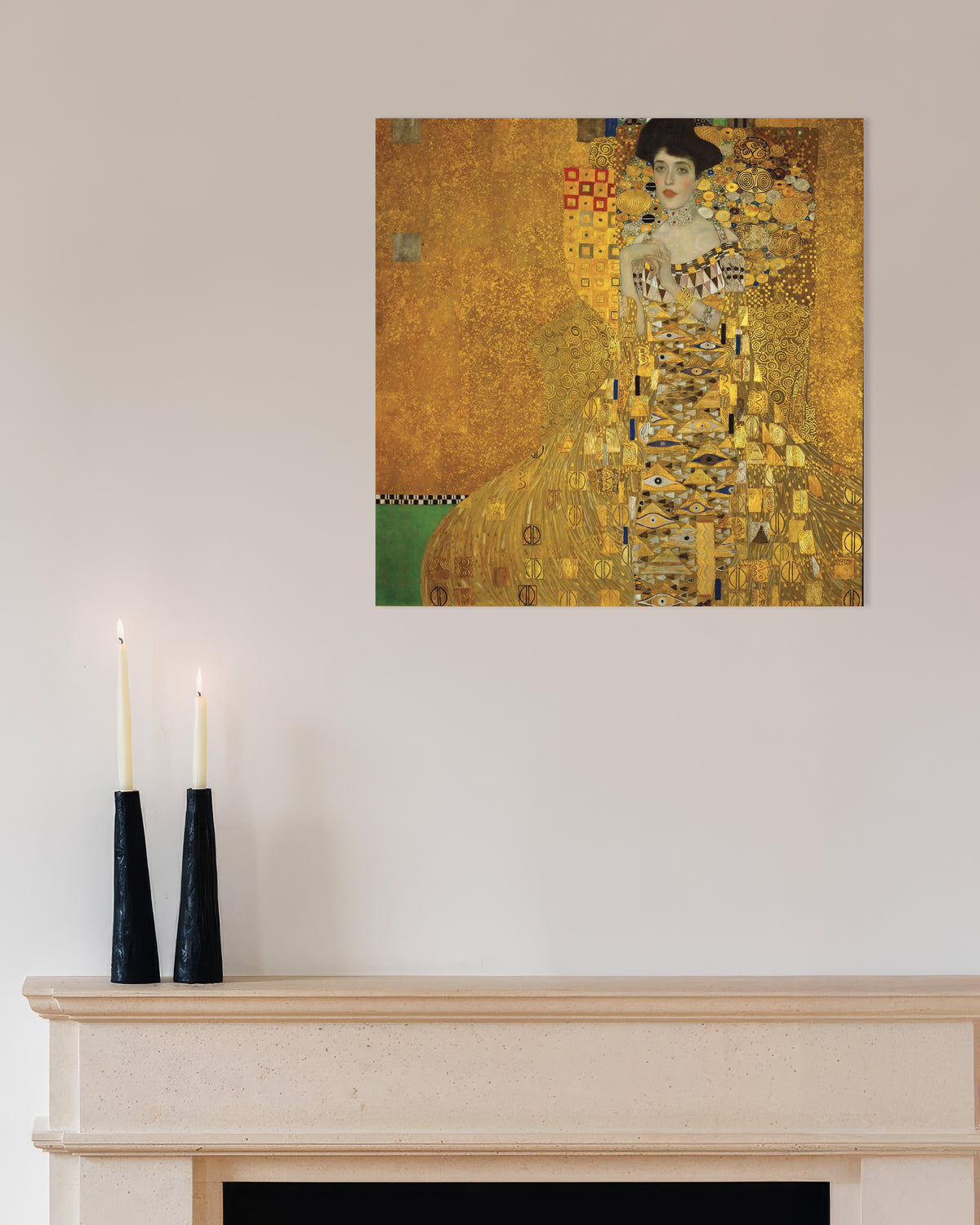 Affiche Portrait d'Adele Bloch-Bauer I (1907) de Gustav Klimt
