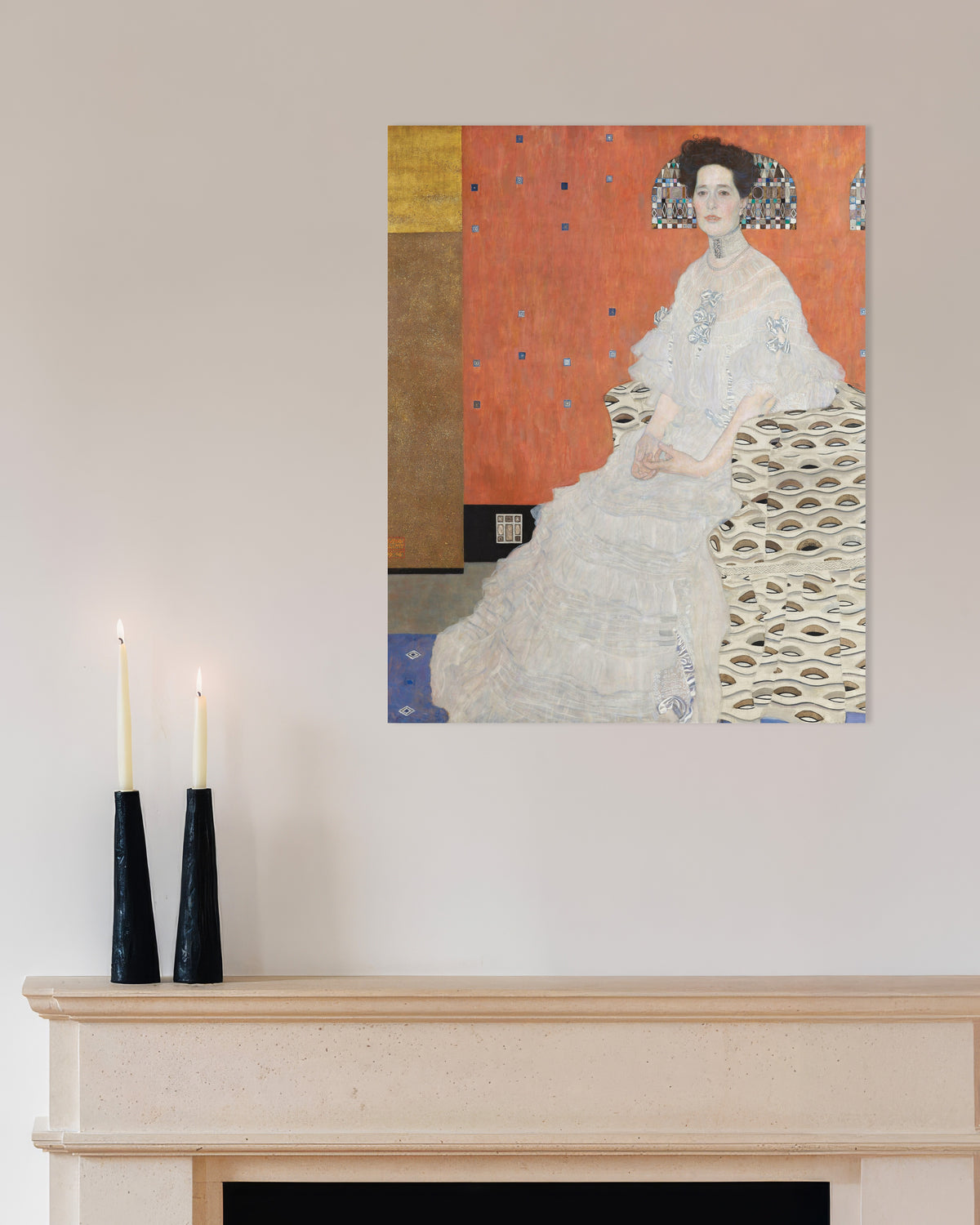 Affiche Portrait de Fritza Riedler (1906) de Gustav Klimt