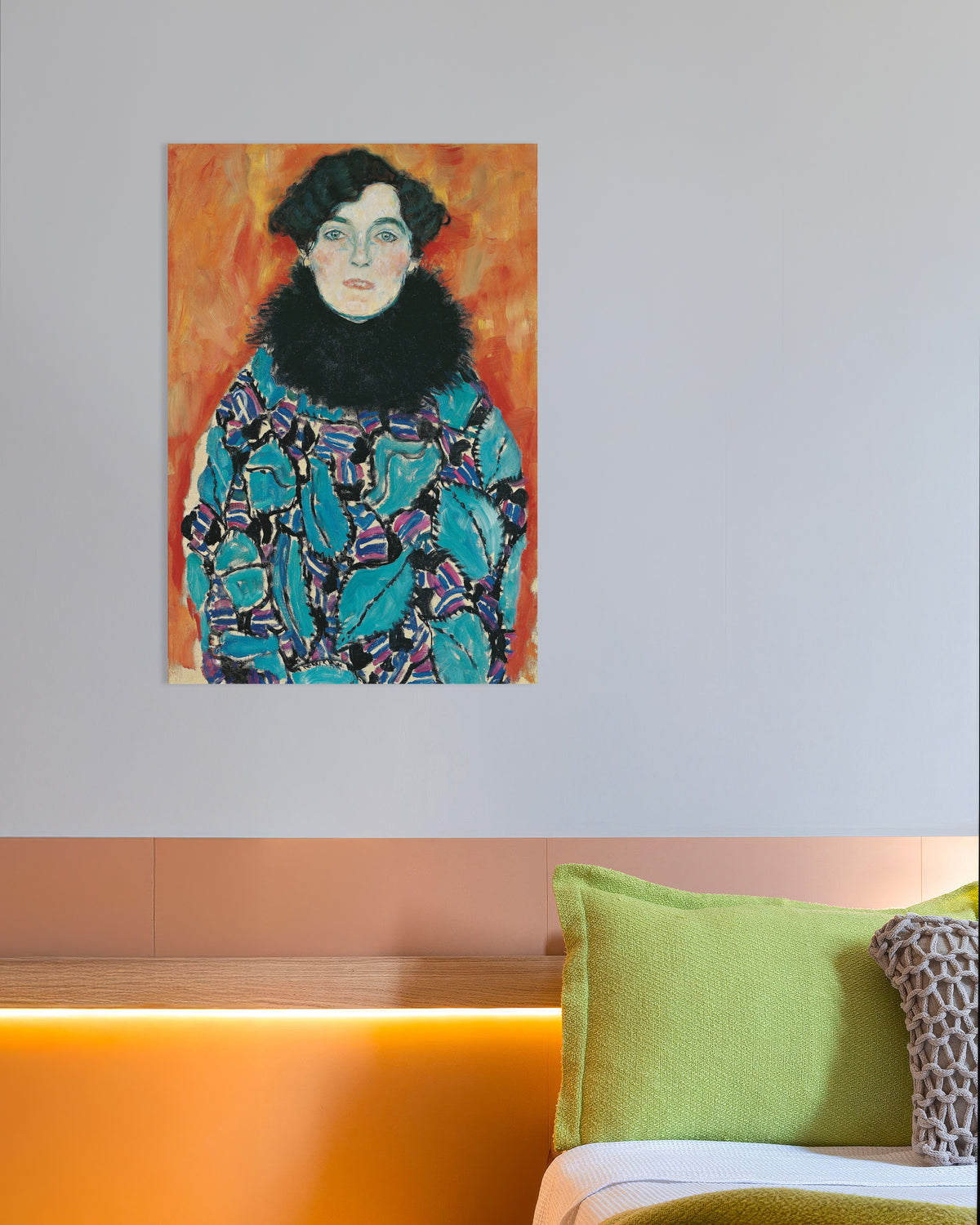 Affiche Portrait de Johanna Staude (1917) de Gustav Klimt