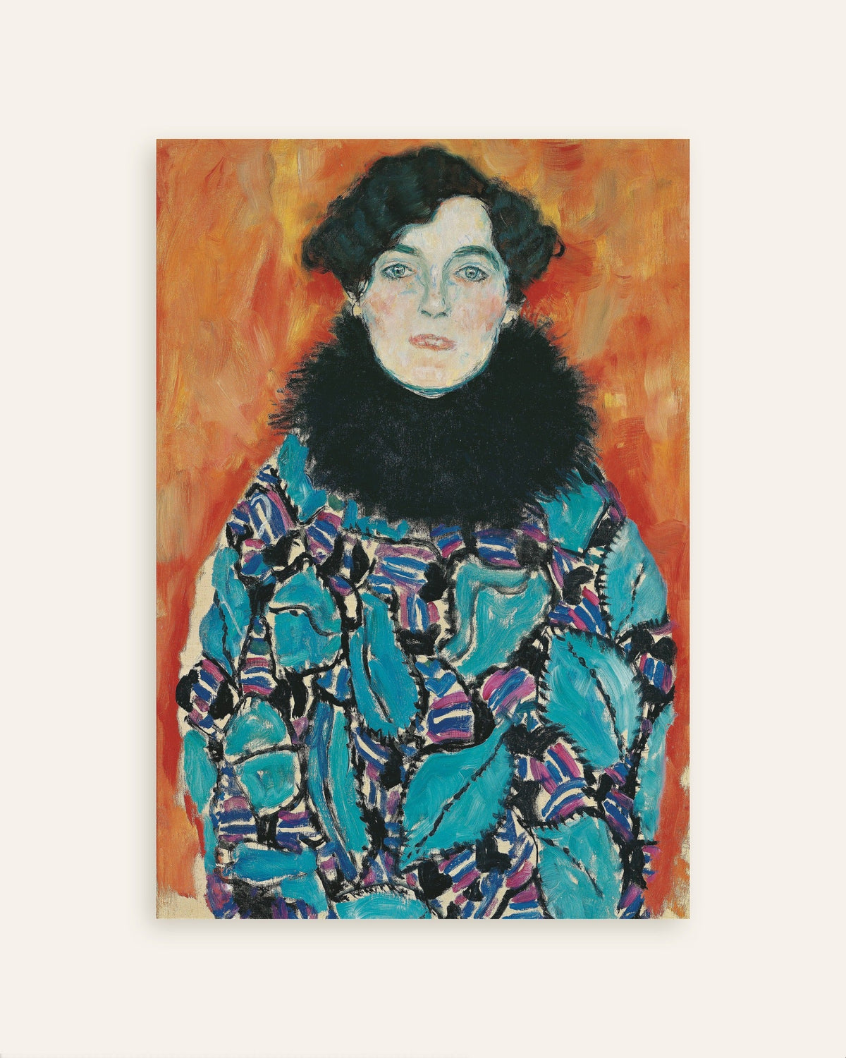Affiche Portrait de Johanna Staude (1917) de Gustav Klimt, miniature