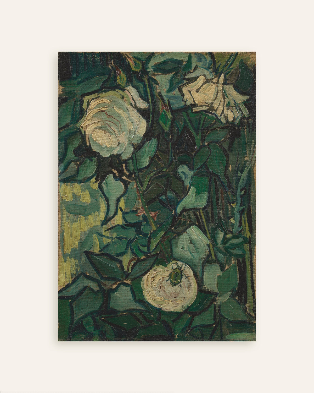 Poster « Rosier avec un scarabée (1889), Vincent van Gogh », vignette