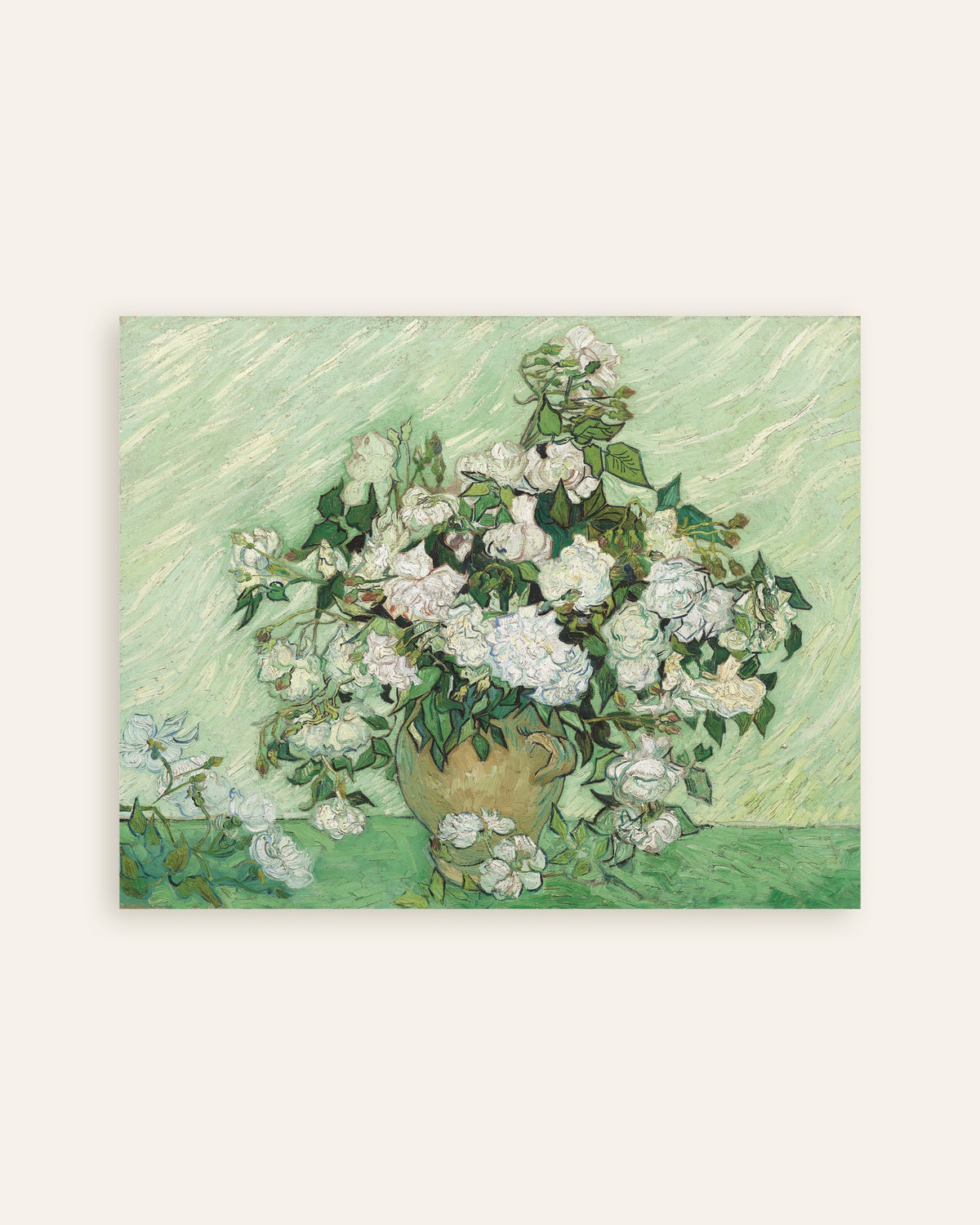 Vignette du poster Roses (1890) de Vincent van Gogh