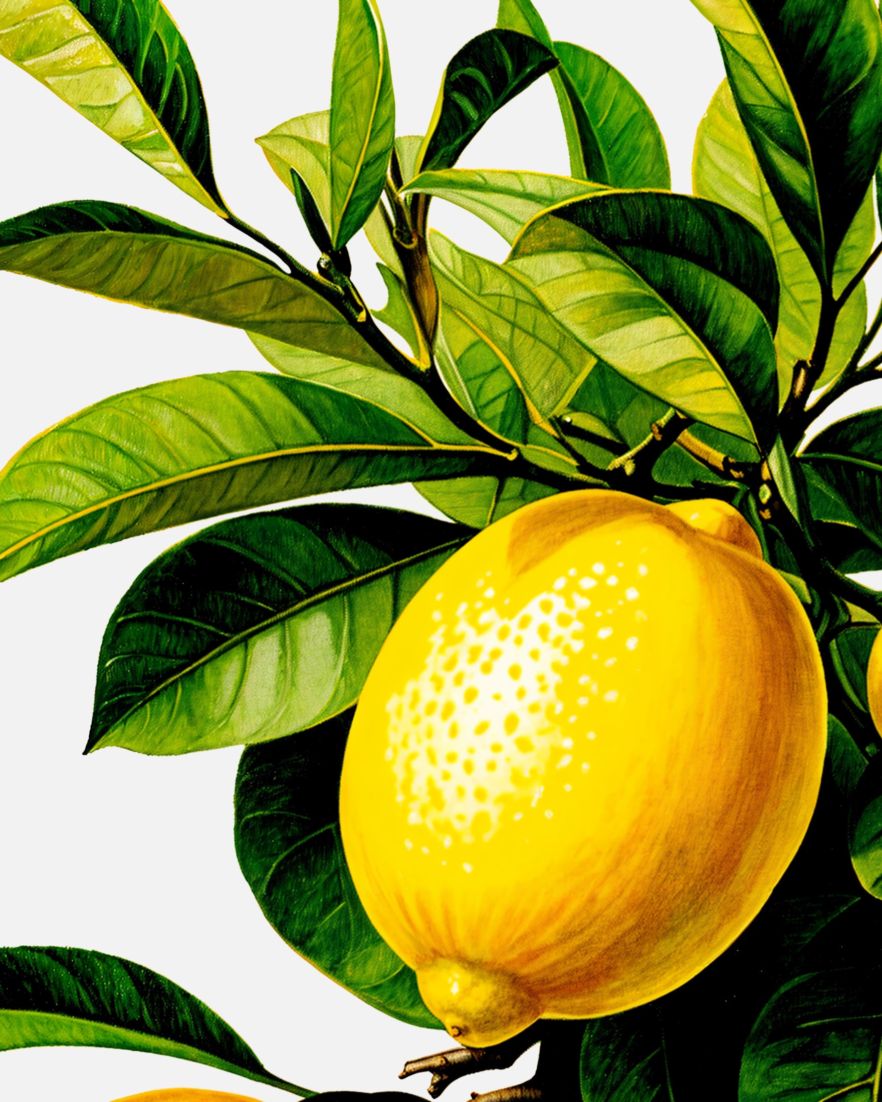 Citrons de Sorrente - Côte Amalfitaine 02 - Affiche