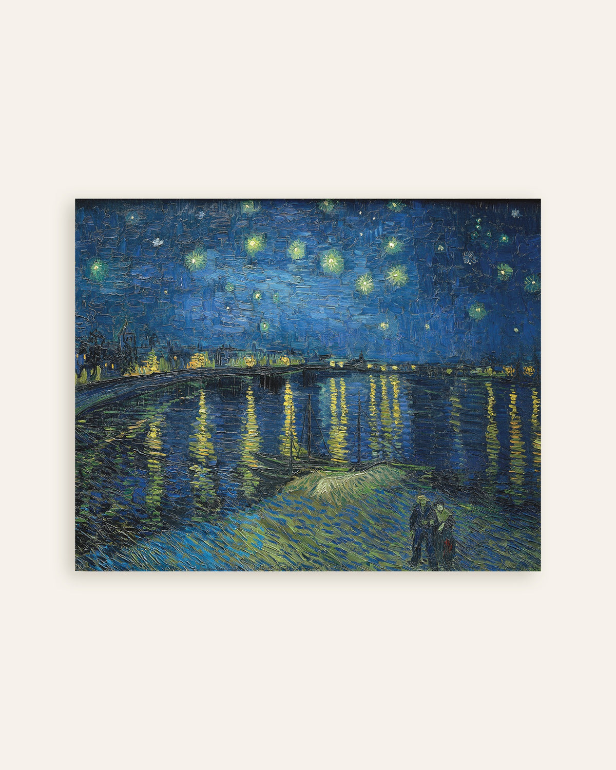 Poster de La Nuit étoilée sur le Rhône (1888) de Vincent van Gogh, vignette