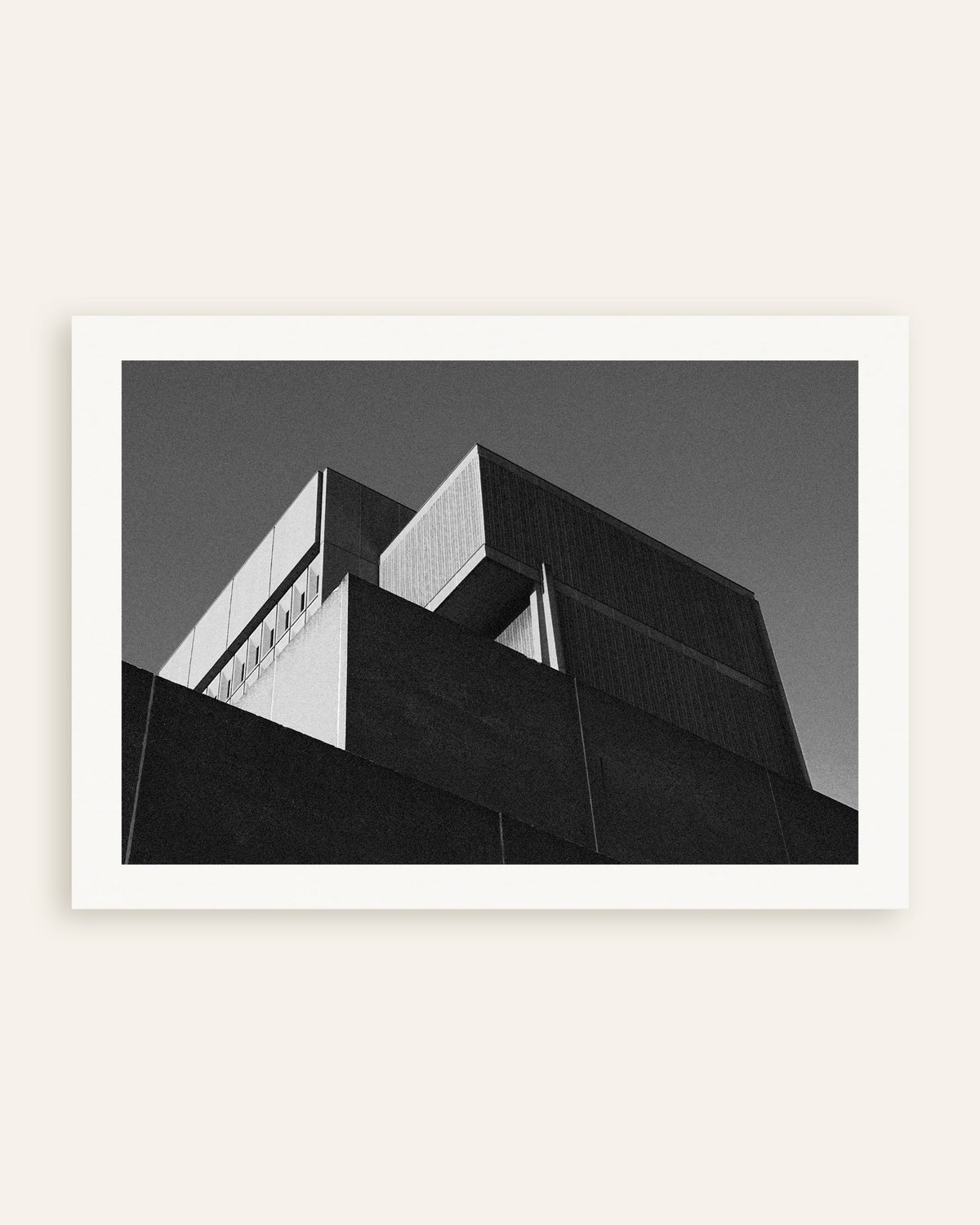 Affiche « Blocs en escalier au crépuscule », vignette