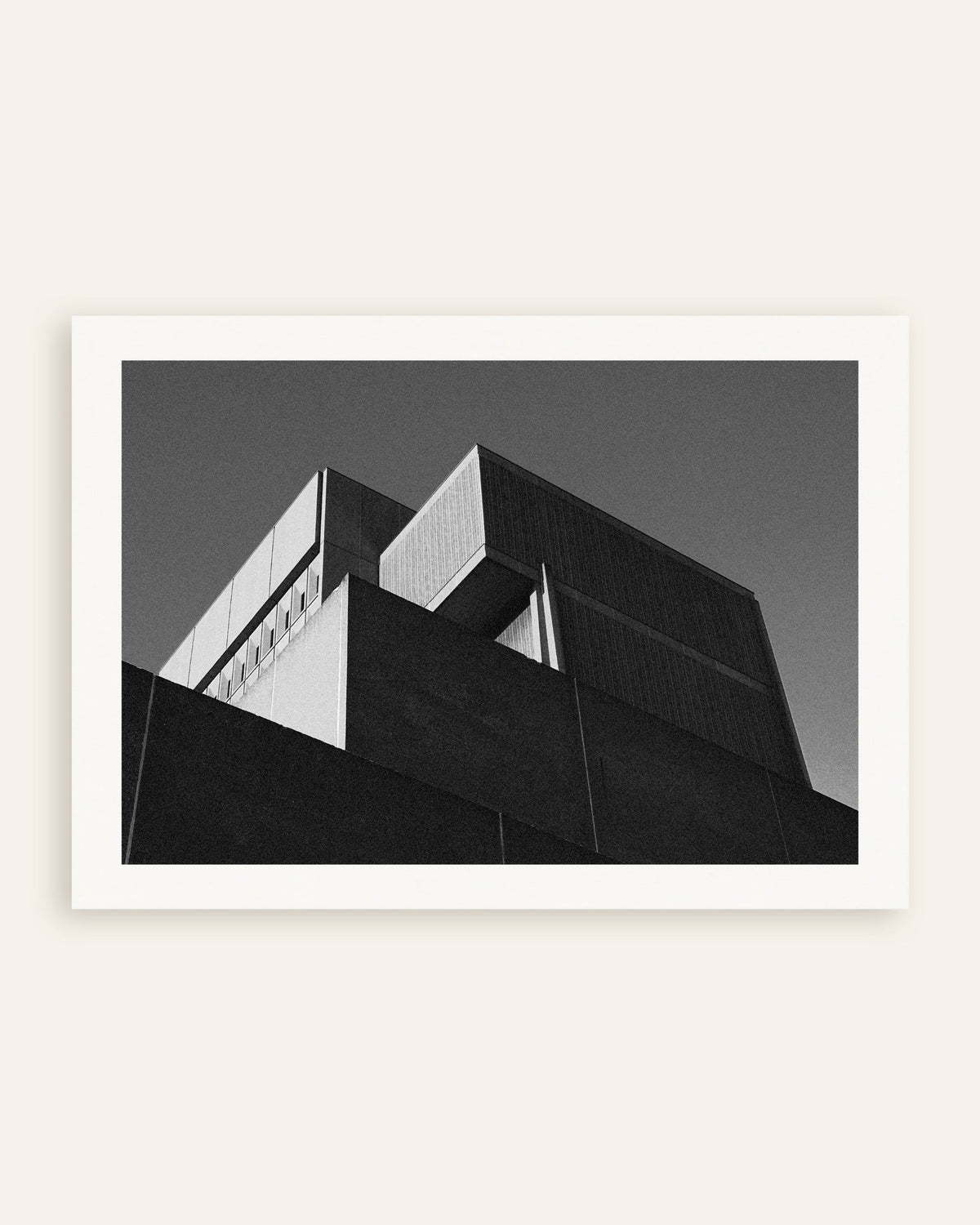 Affiche « Blocs en escalier au crépuscule », vignette