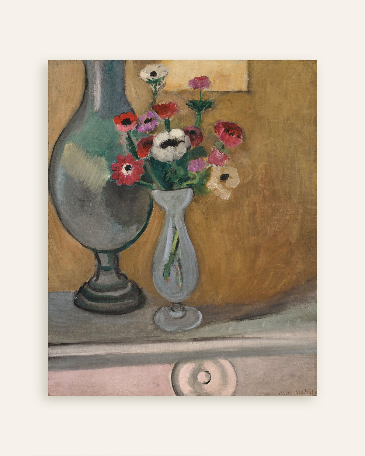 Poster de Le Bouquet d’anémones (1918) de Henri Matisse, vignette