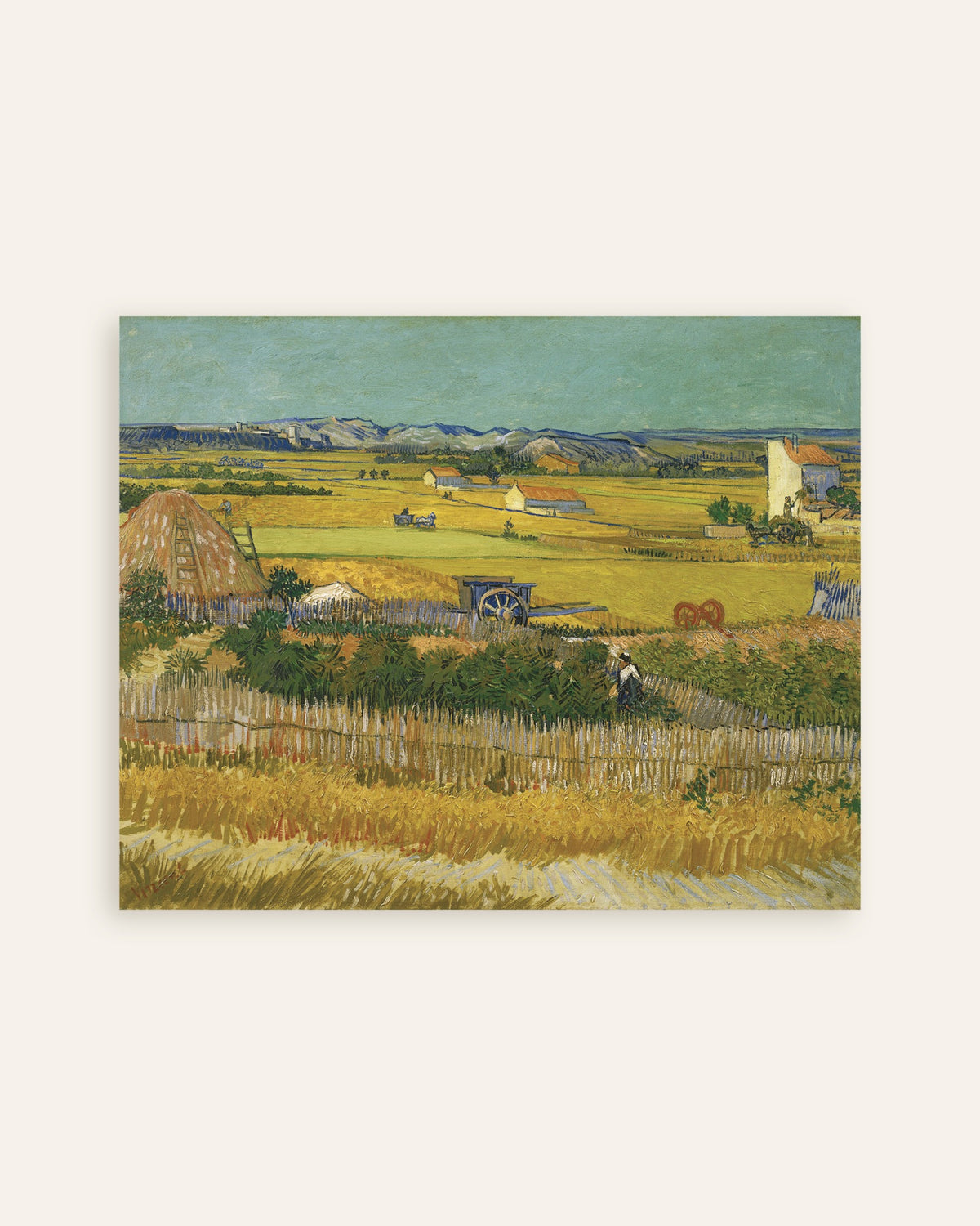 Poster de La Moisson (1888) de Vincent van Gogh, vignette