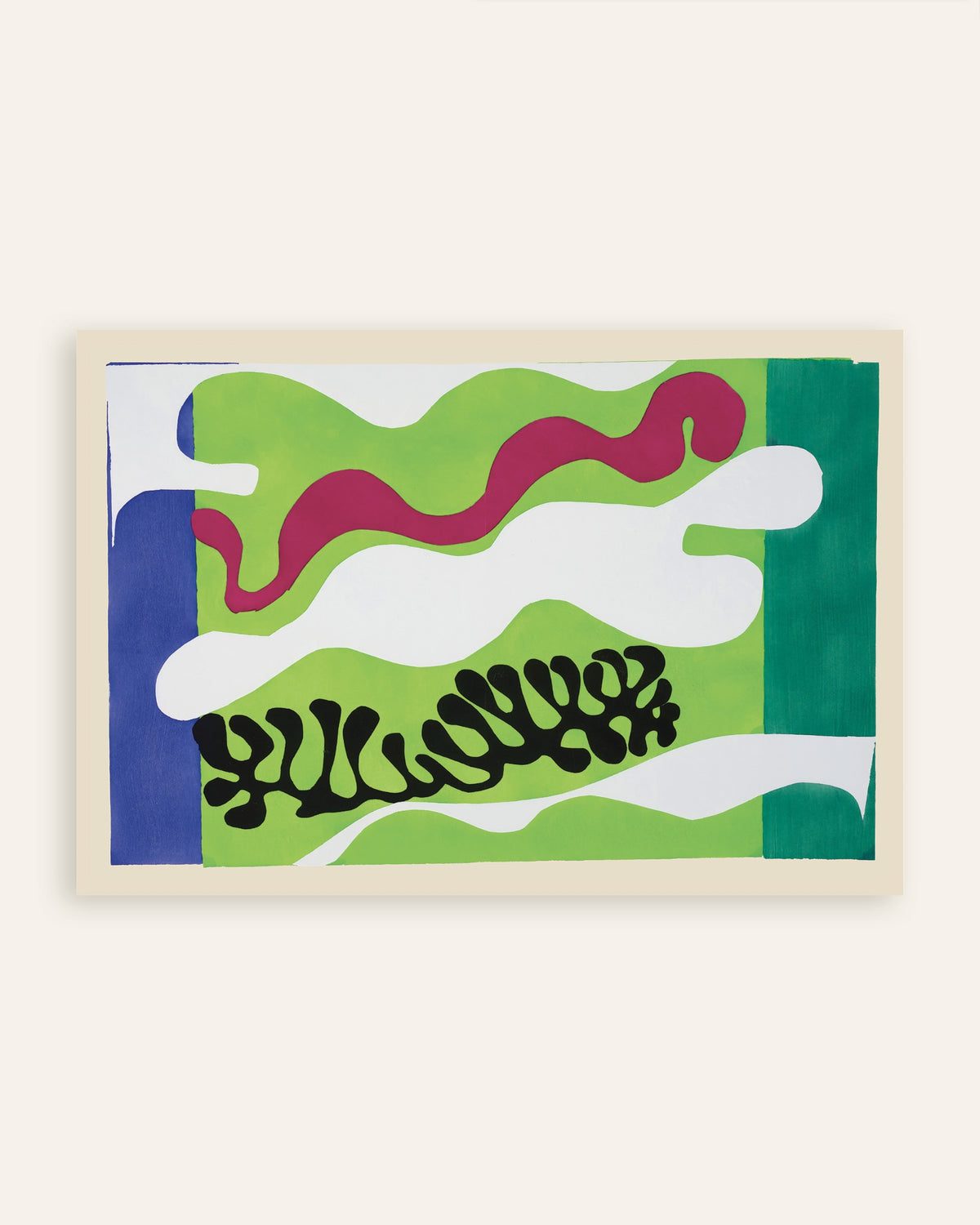 Poster de Le Lagon en vert (Jazz, 1947) de Henri Matisse, en miniature