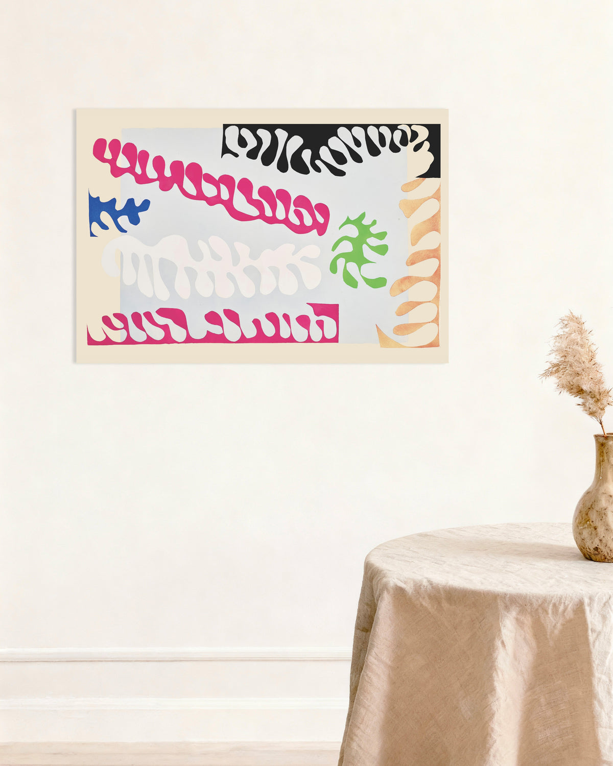 Poster de Le Lagon en rose et blanc (Jazz, 1947) de Henri Matisse