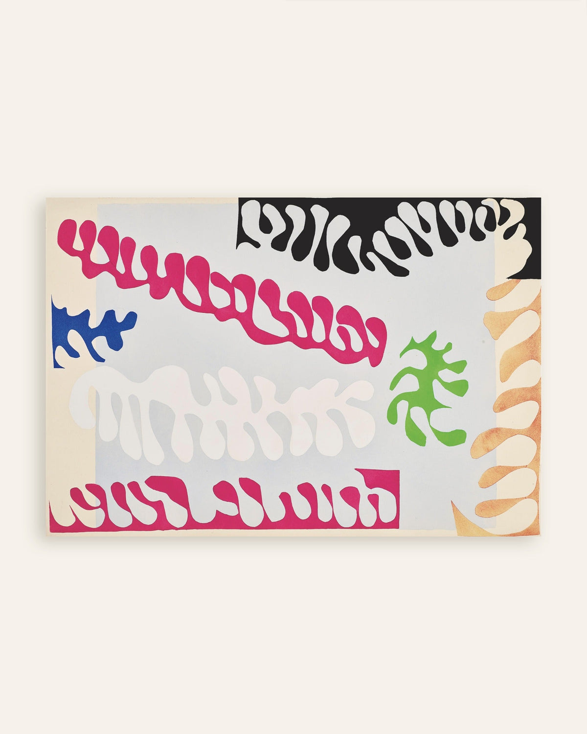 Poster de Le Lagon en rose et blanc (Jazz, 1947) de Henri Matisse, en vignette