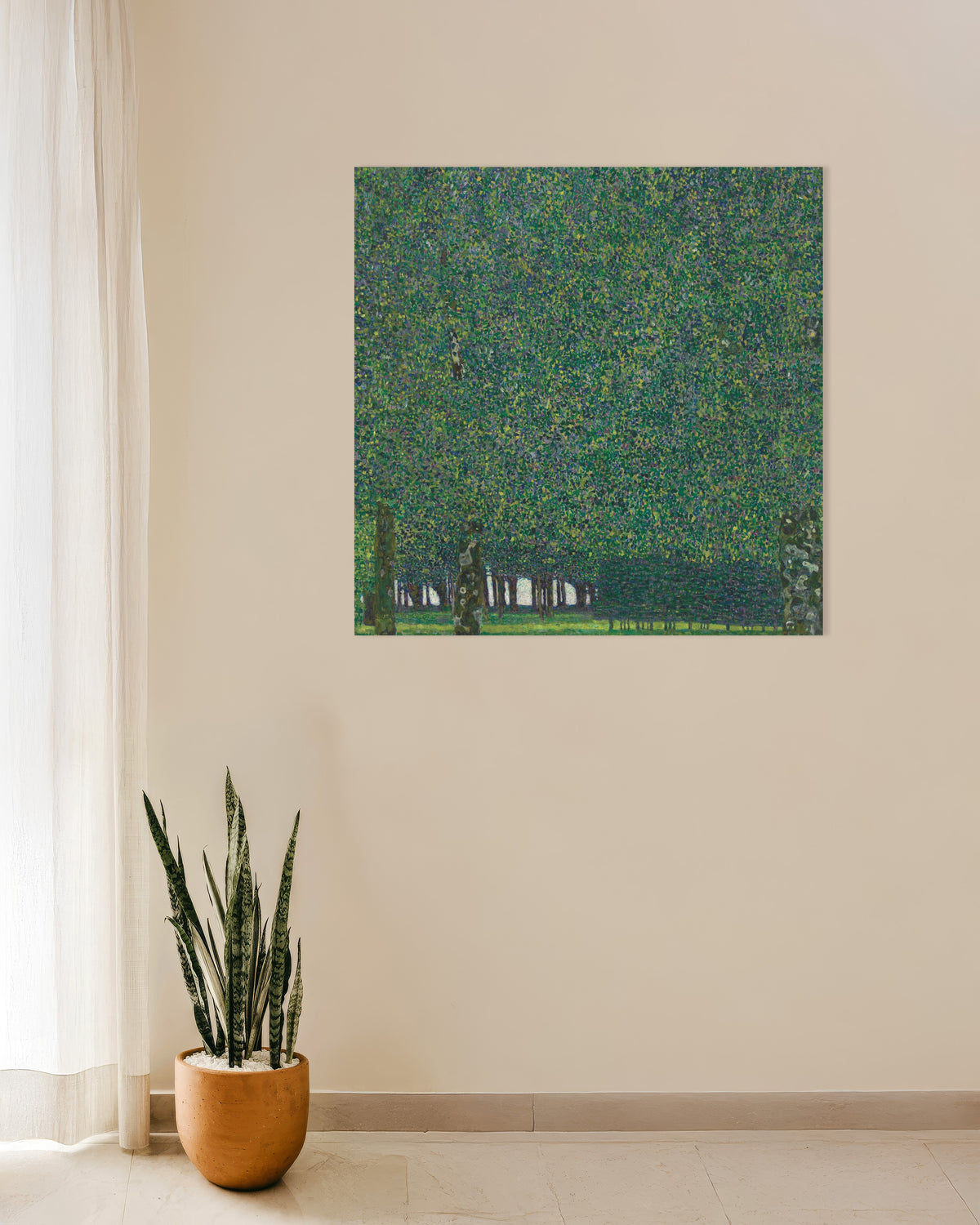 Affiche Le Parc (vers 1910–1911) de Gustav Klimt