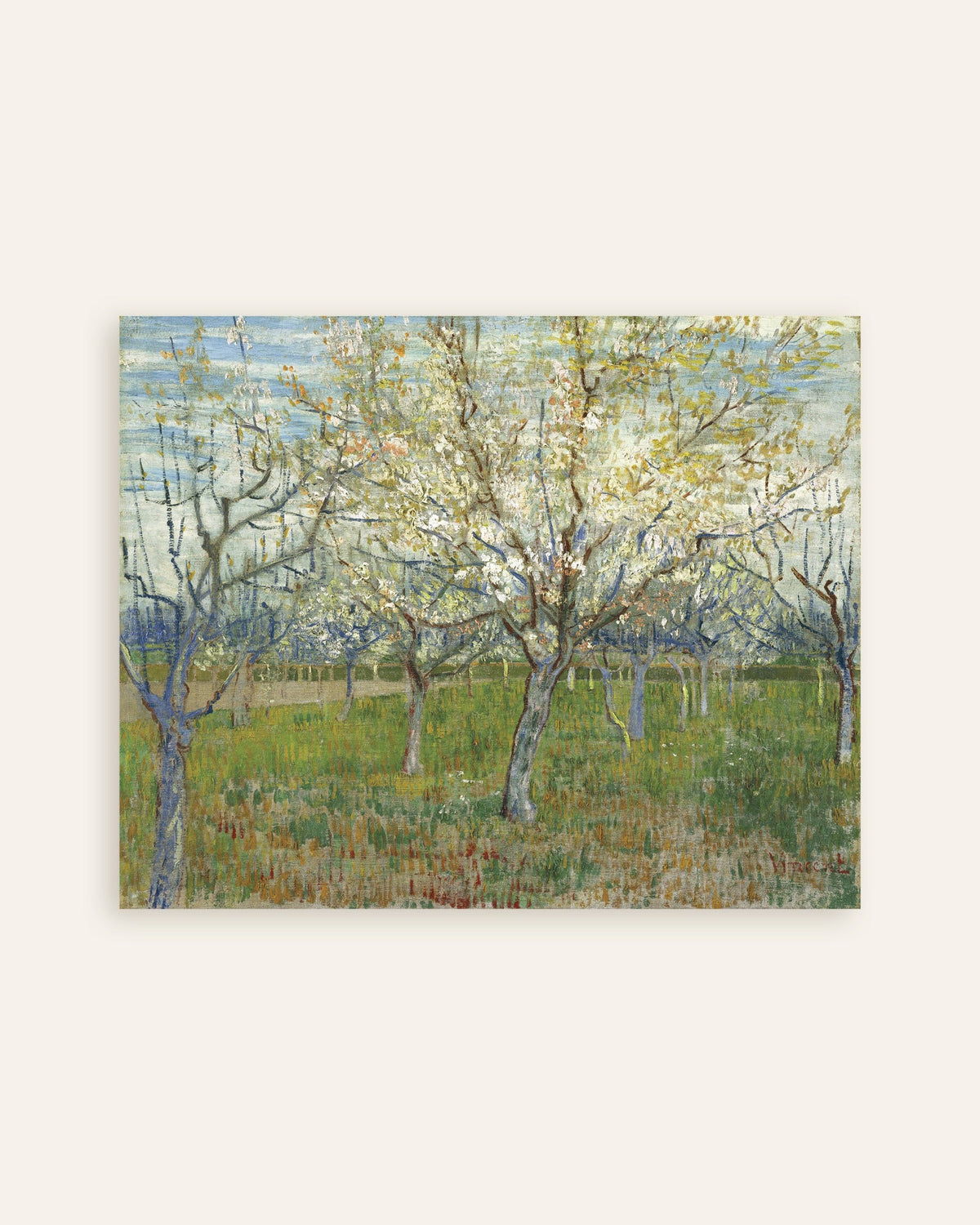 Poster de « Le Verger rose (1888) de Vincent van Gogh », miniature
