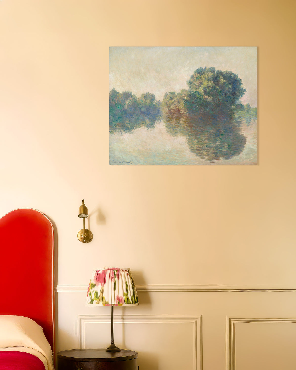 Affiche La Seine à Giverny (1897) de Claude Monet