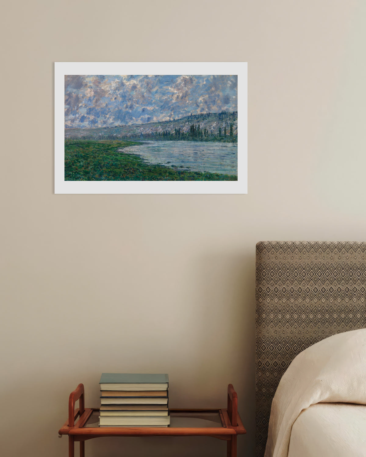 Affiche La Seine à Vétheuil (1880) de Claude Monet