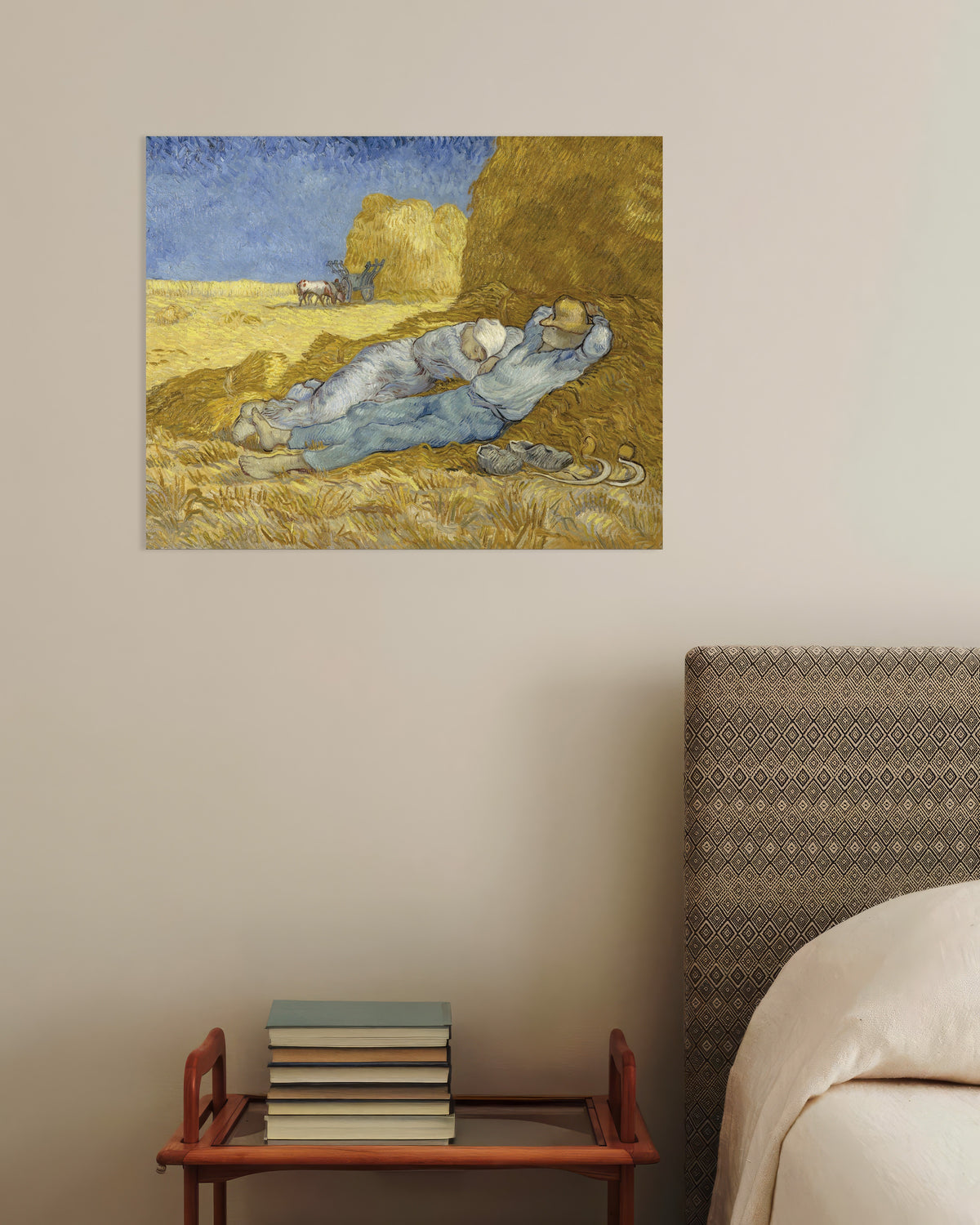 Poster de La Sieste, d’après Millet (1890), de Vincent van Gogh