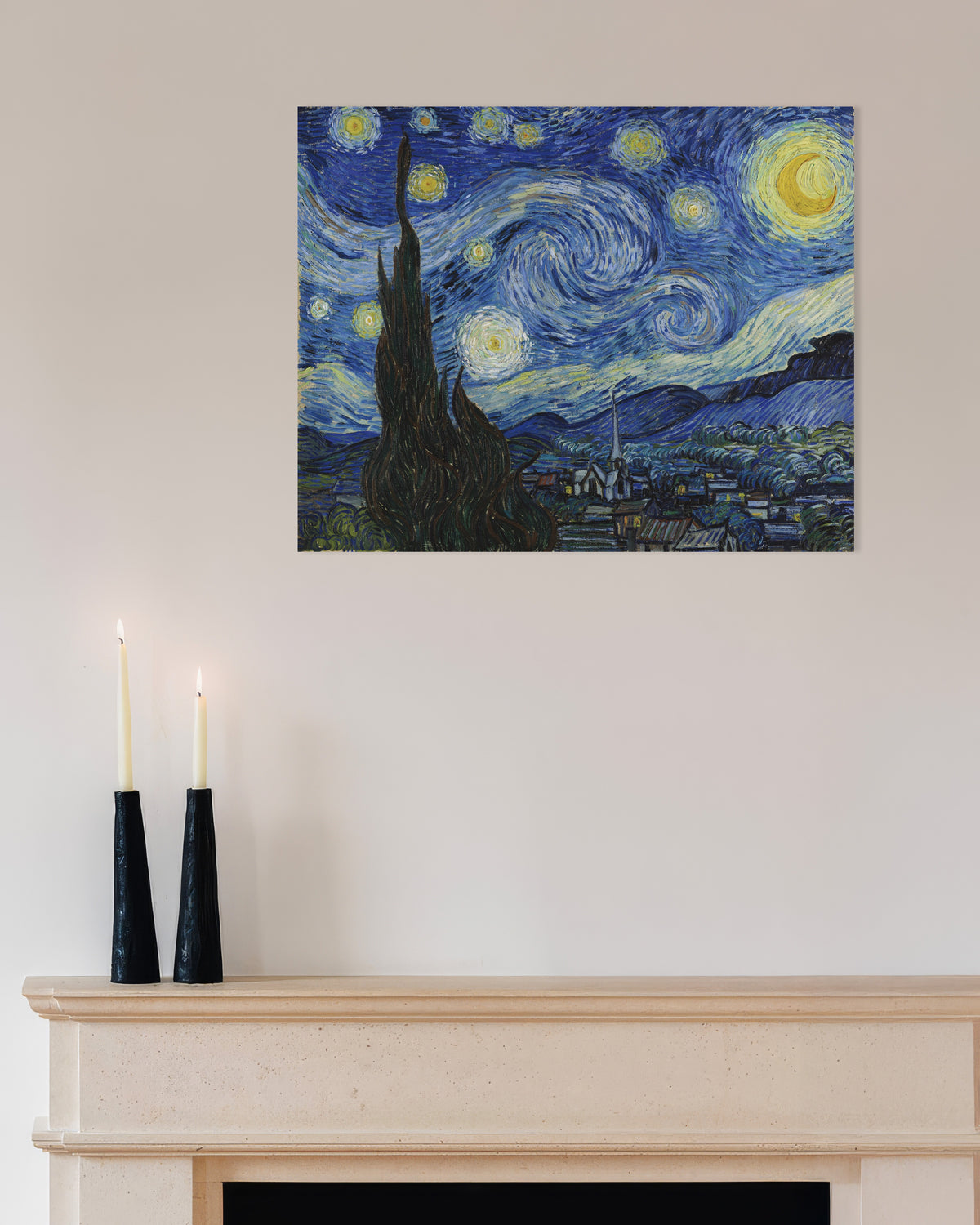 Affiche « La Nuit étoilée » (1889) de Vincent van Gogh