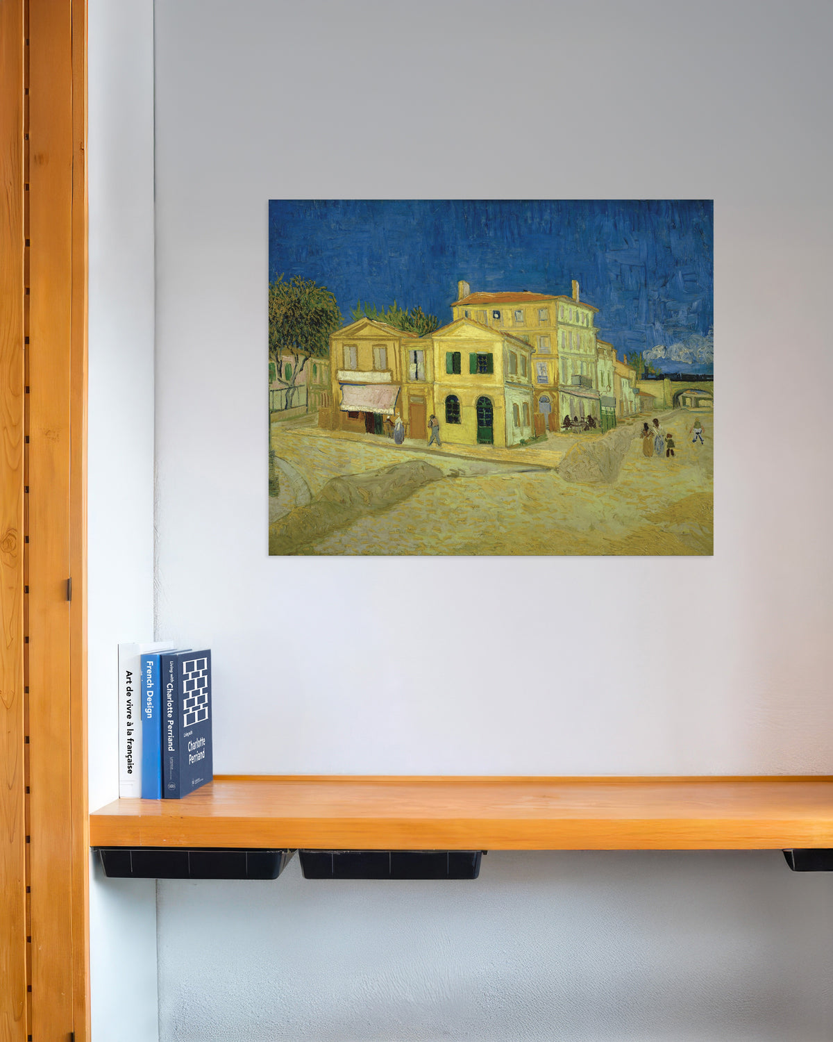 Poster de La Maison jaune, La Rue (1888) de Vincent van Gogh