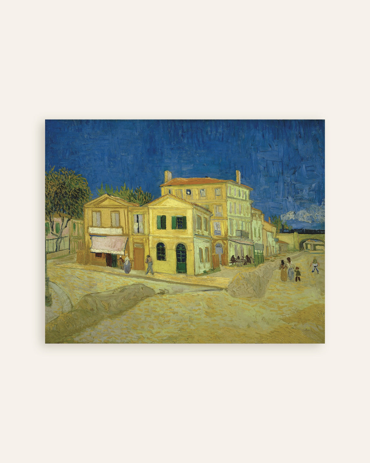Poster de La Maison jaune, La Rue (1888) de Vincent van Gogh, en vignette