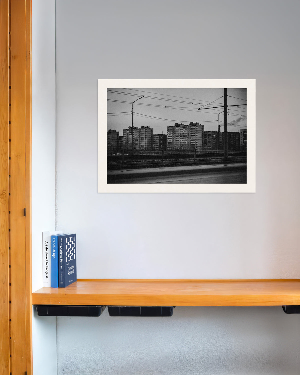 Affiche « Immeubles au-delà des lignes du tramway »