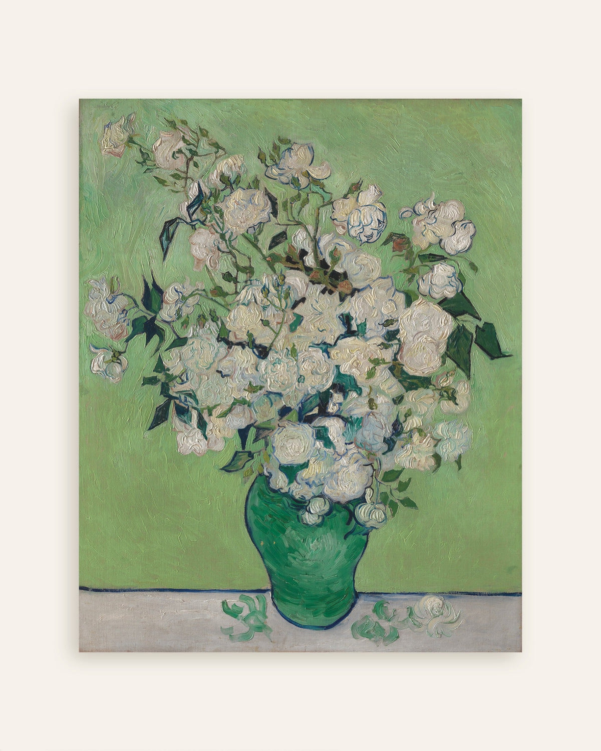 Poster de Vase de roses (1890) de Vincent van Gogh, vignette